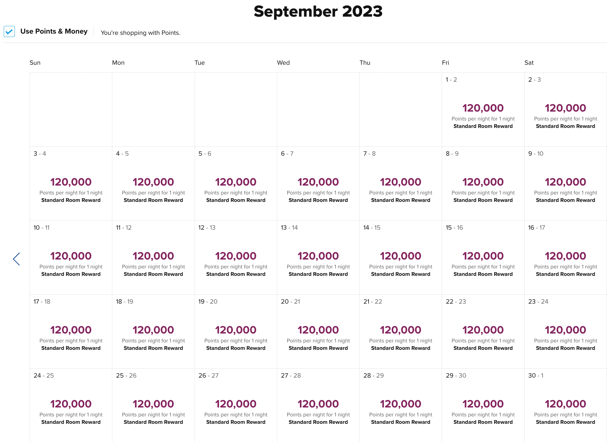 September 2023 Hilton Maldives