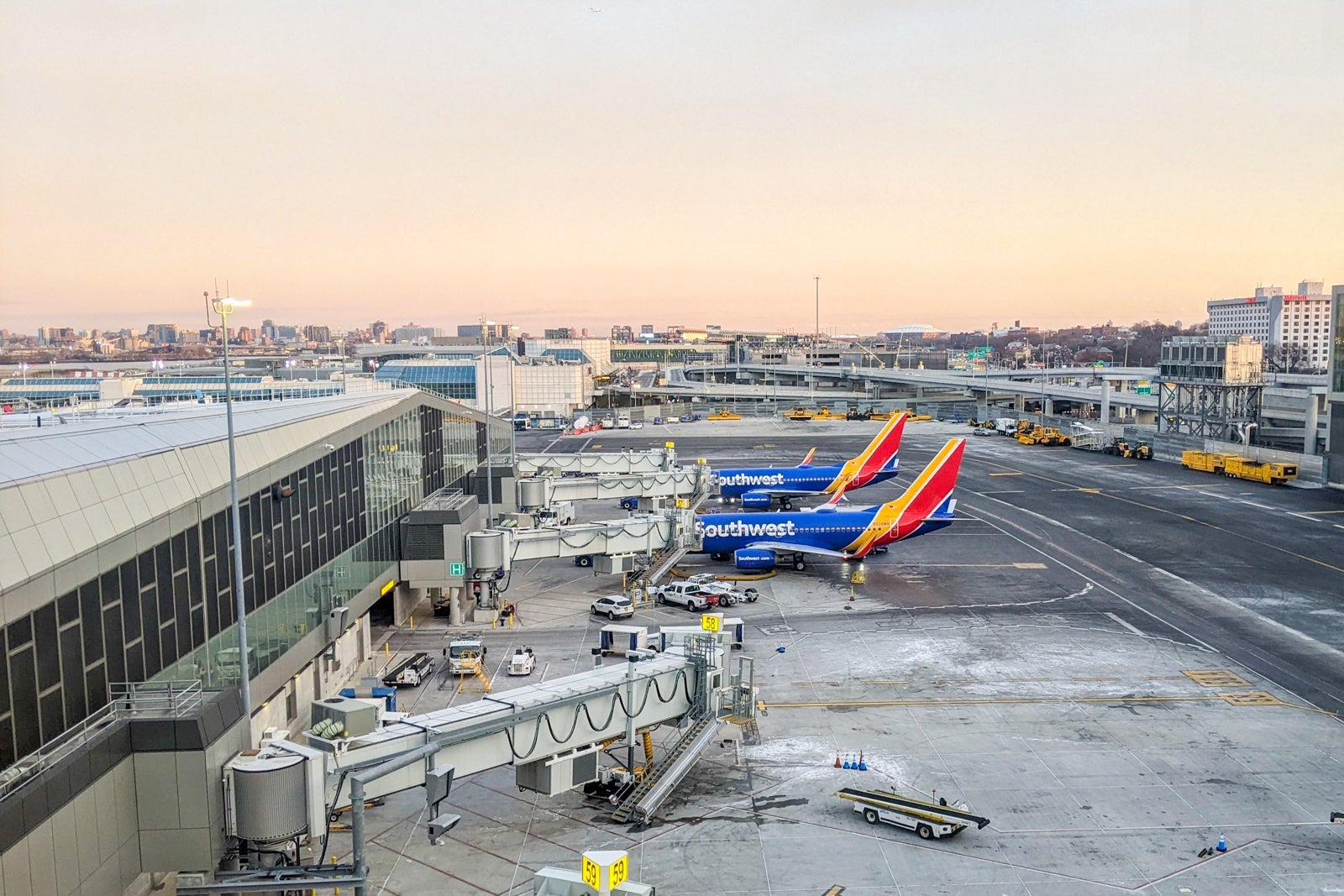 Southwest planes in New York