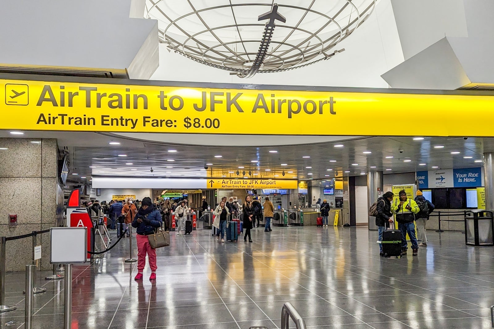 AirTrain to JFK airport