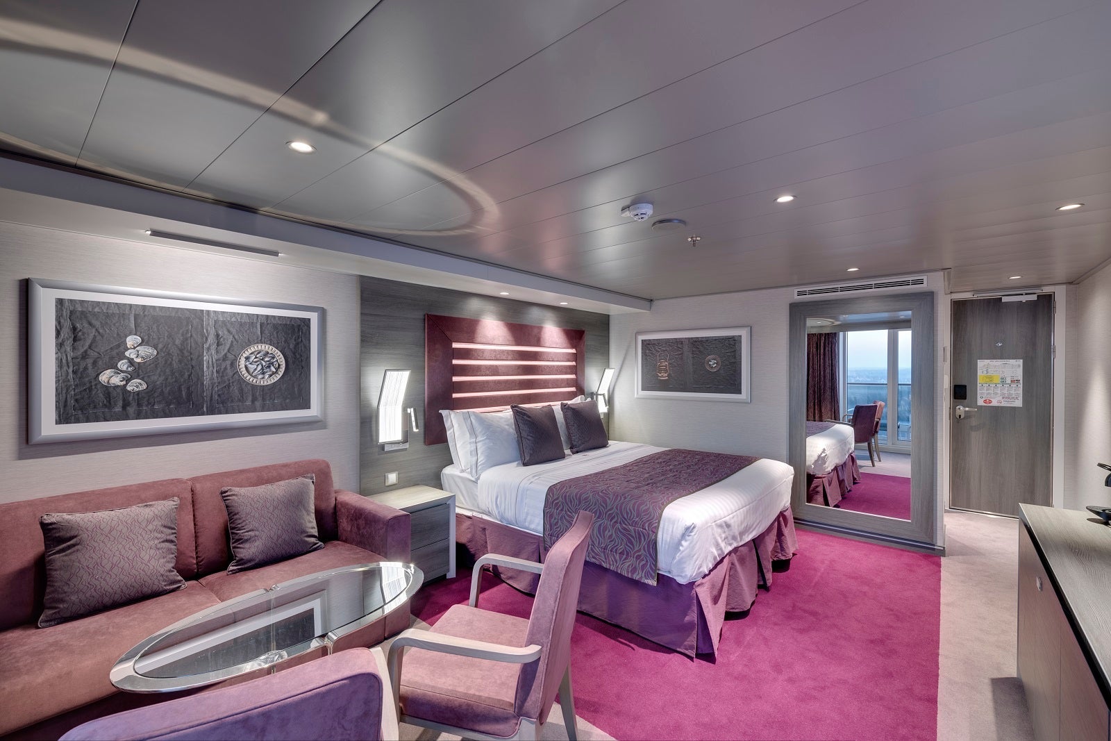 Yacht Club Deluxe Suite on MSC Bellissima cruise ship