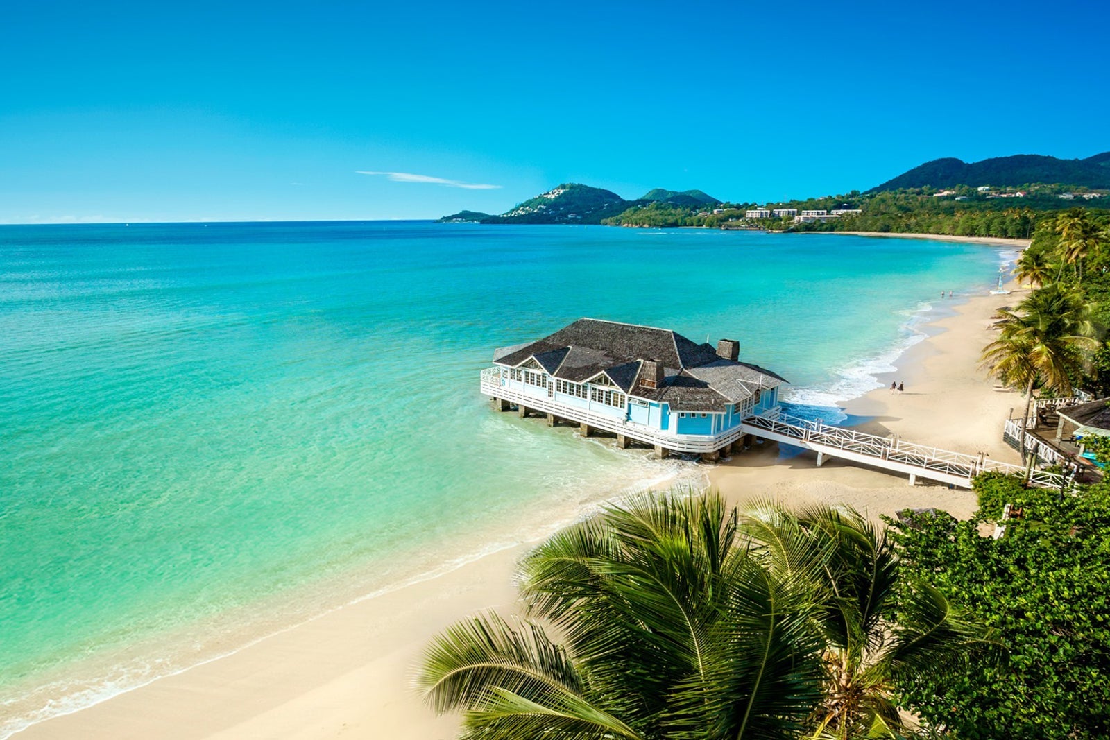 Sandals Halycon Beach Exterior shot