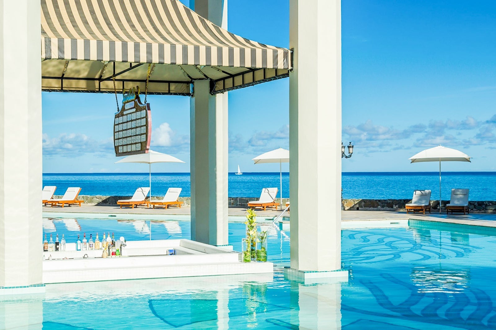 Sandals Regency La Toc pool shot