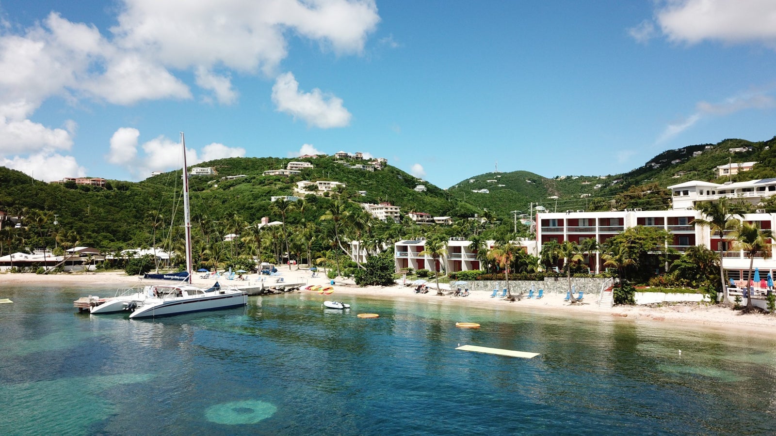 Beach at Bolongo Bay Beach Resort in St. Thomas