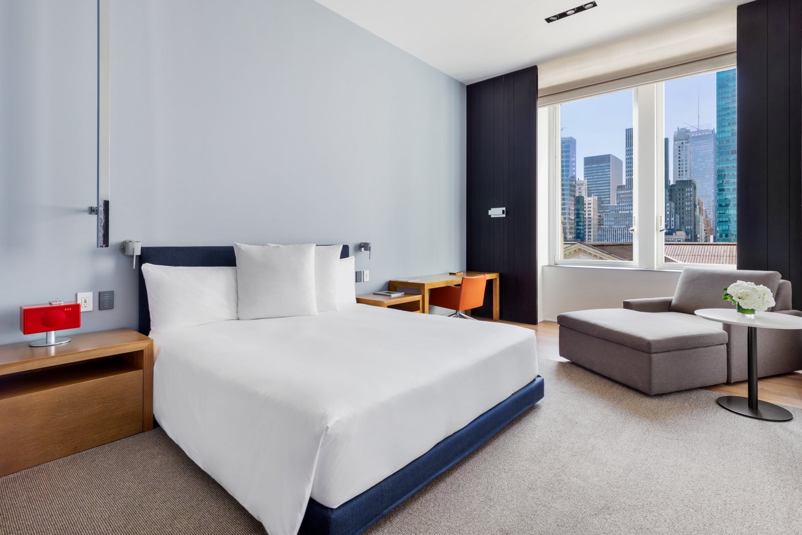 guest room at Andaz