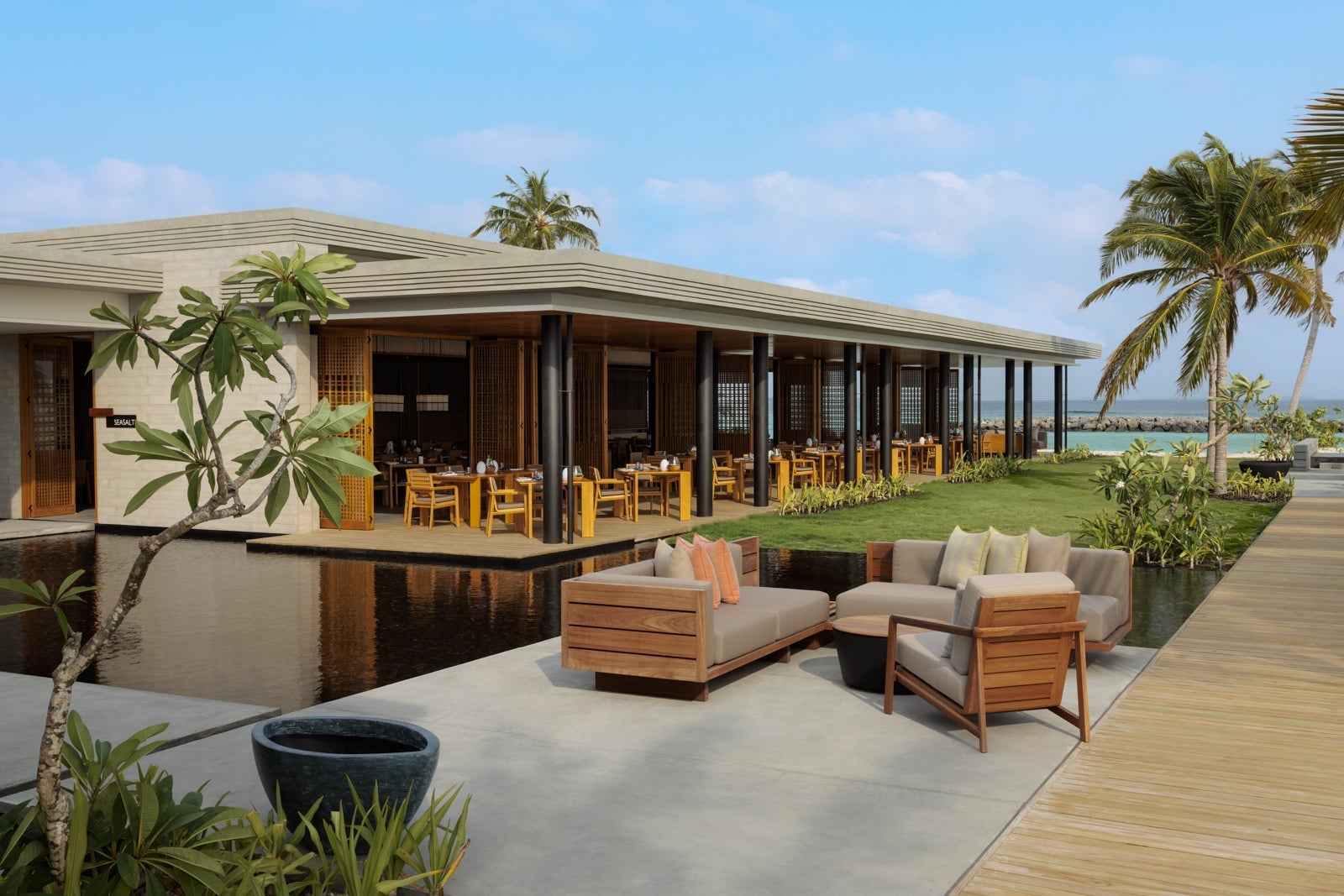 Exterior of Alila Kothaifaru Maldives