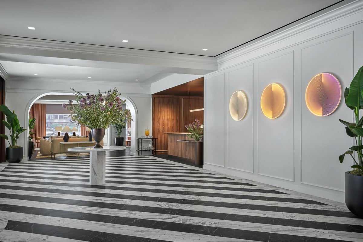 pendry lobby area