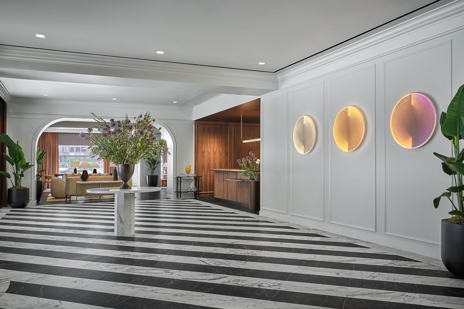 pendry lobby area