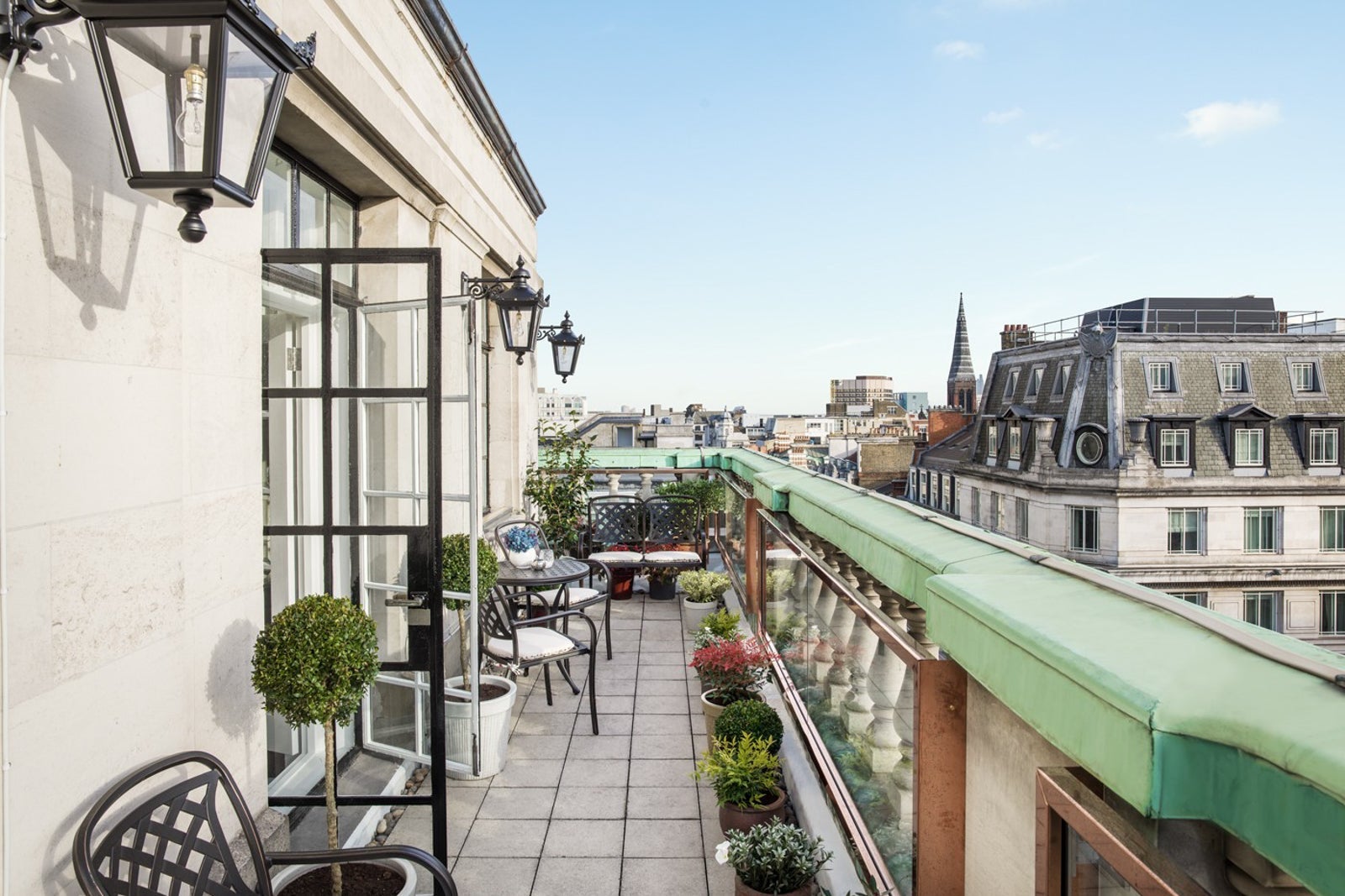 The Langham, London room balcony and exterior