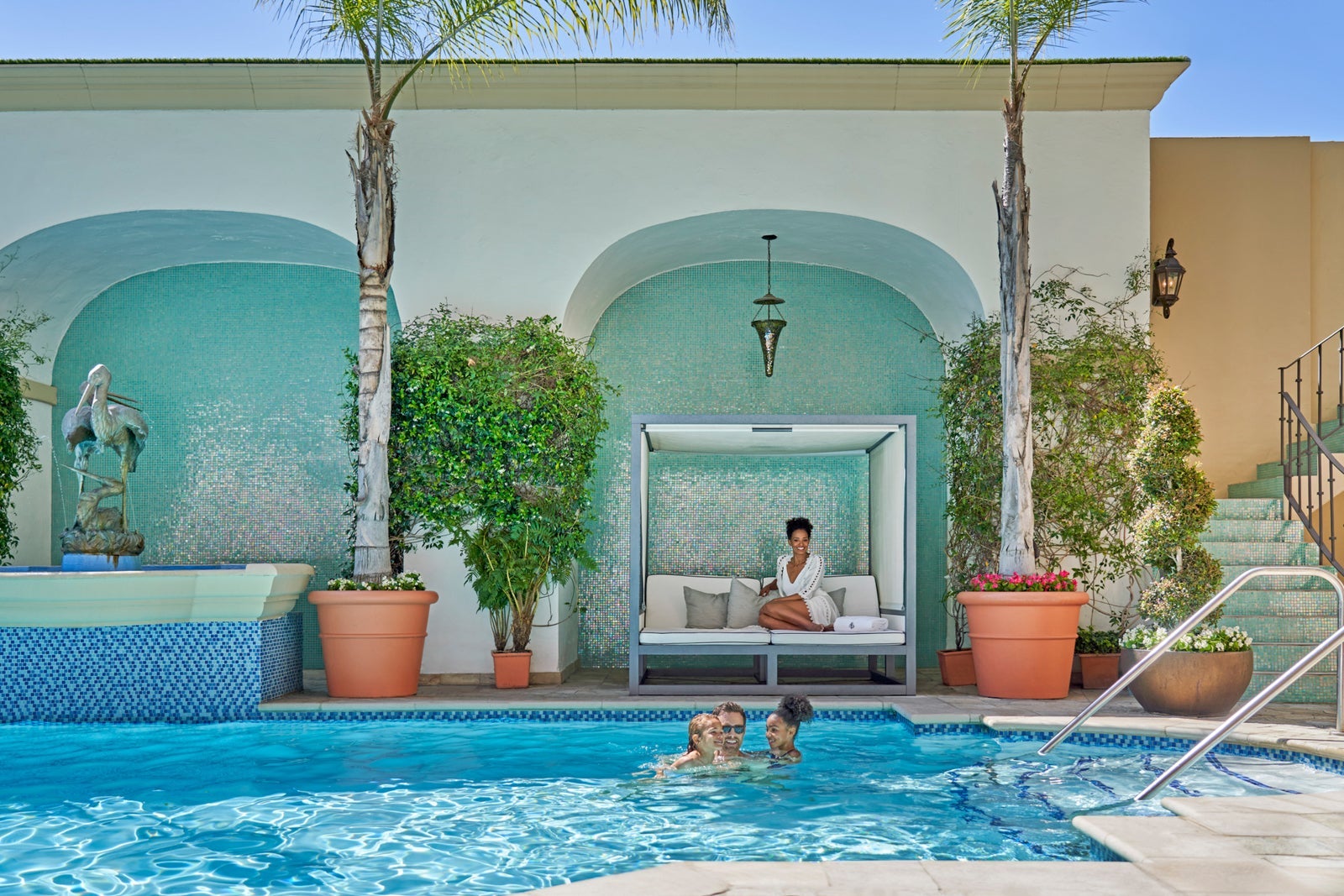 Beverly Wilshire, A Four Seasons Hotel pool