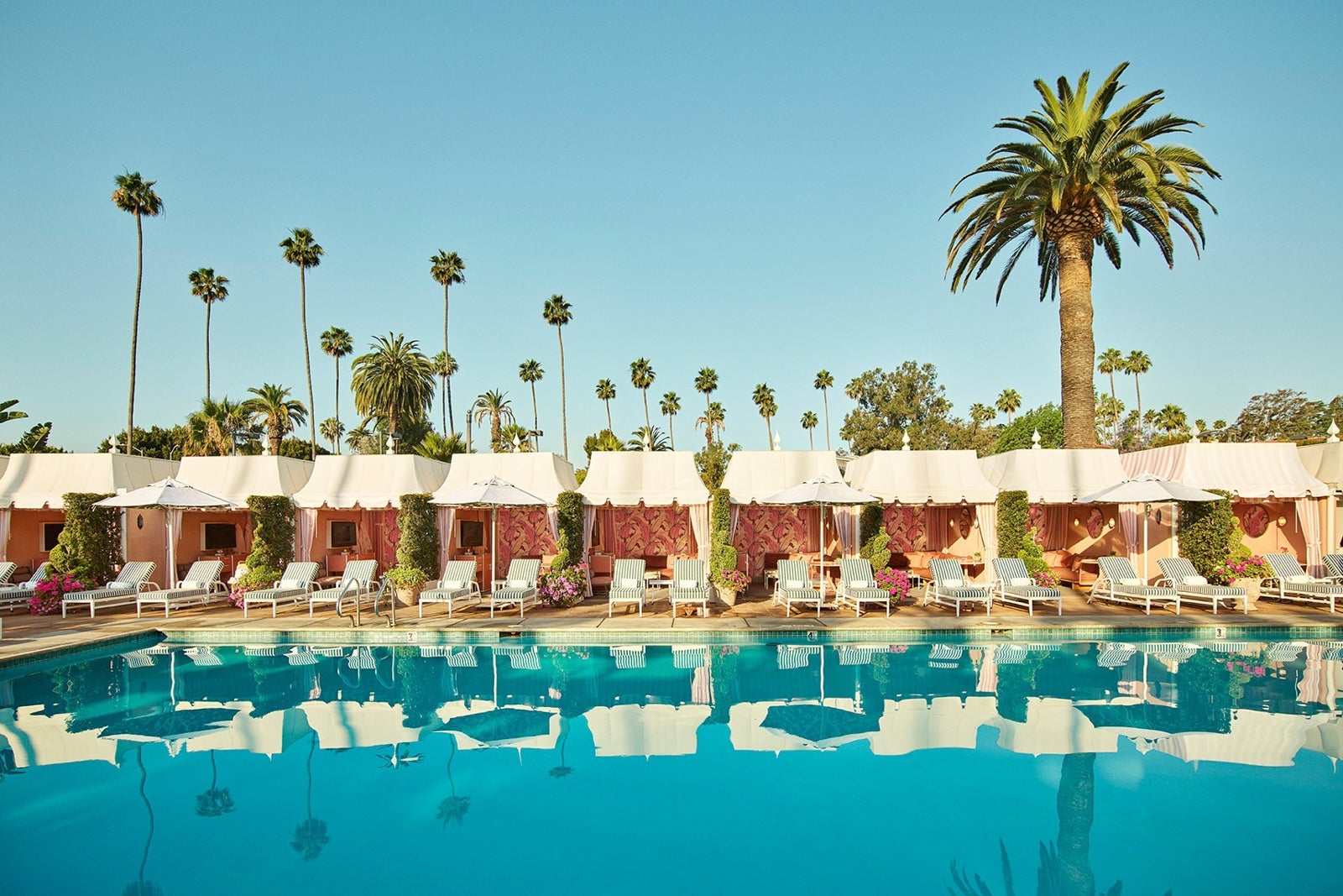 The Beverly Hills Hotel, Dorchester Collection pool