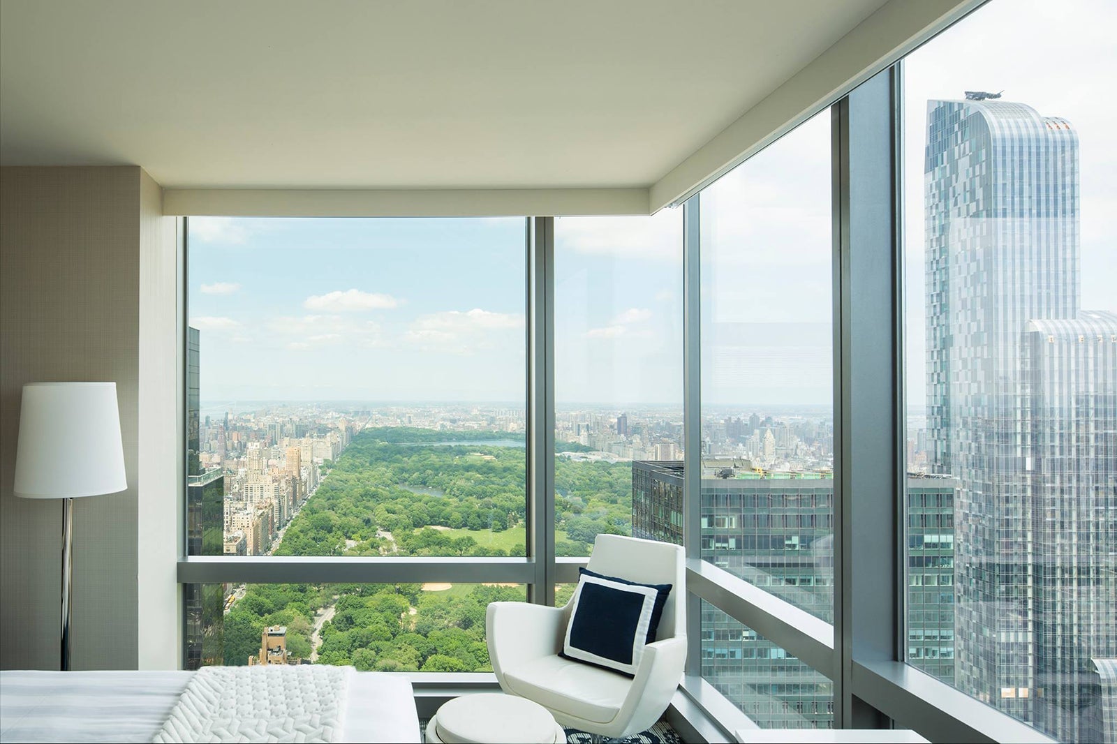 Residence Inn New York Manhattan/Central Park skyline view from a room