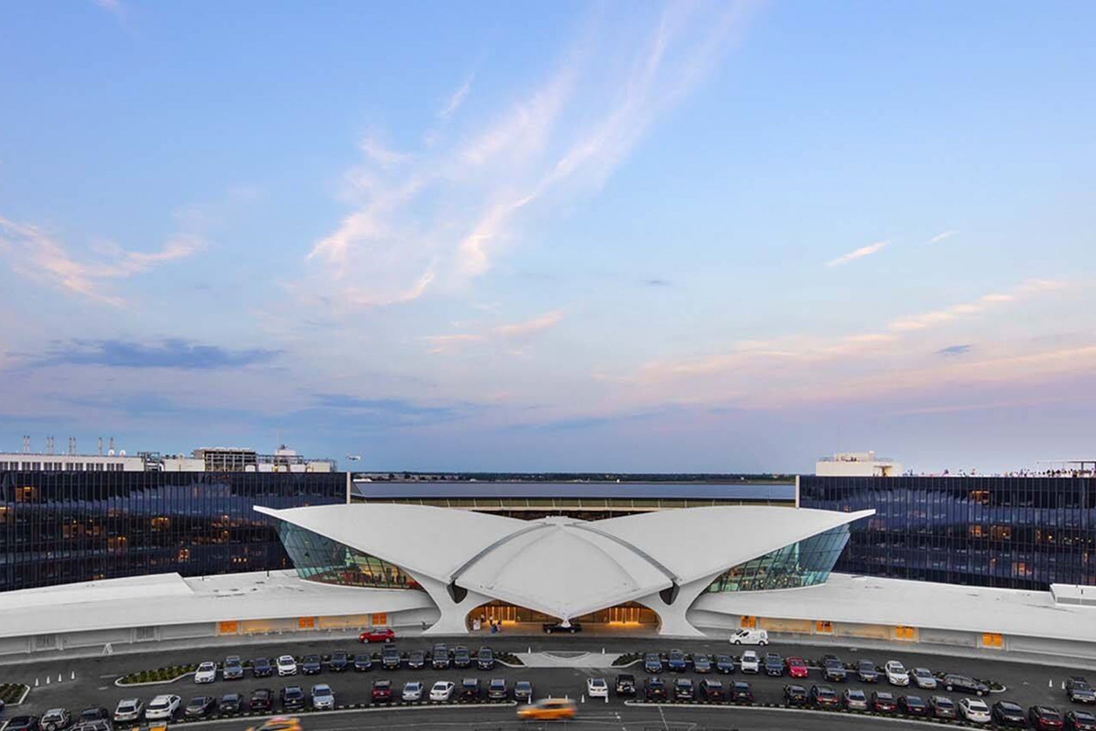 TWA Hotel aerial view
