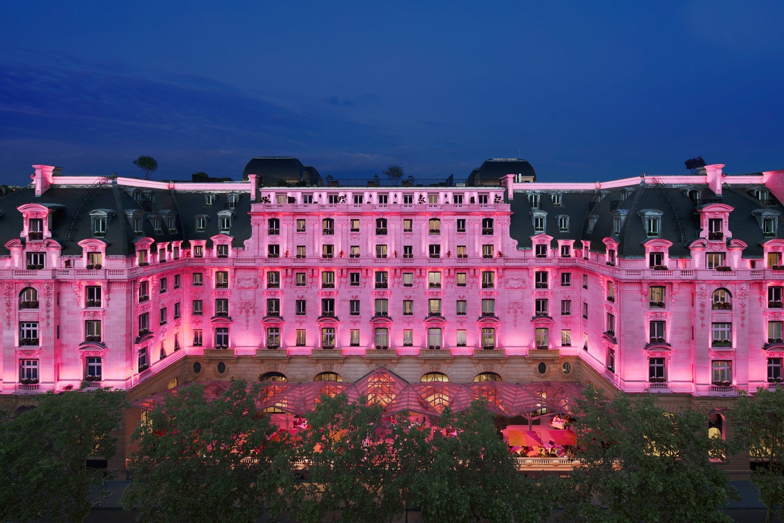 exterior of The Peninsula