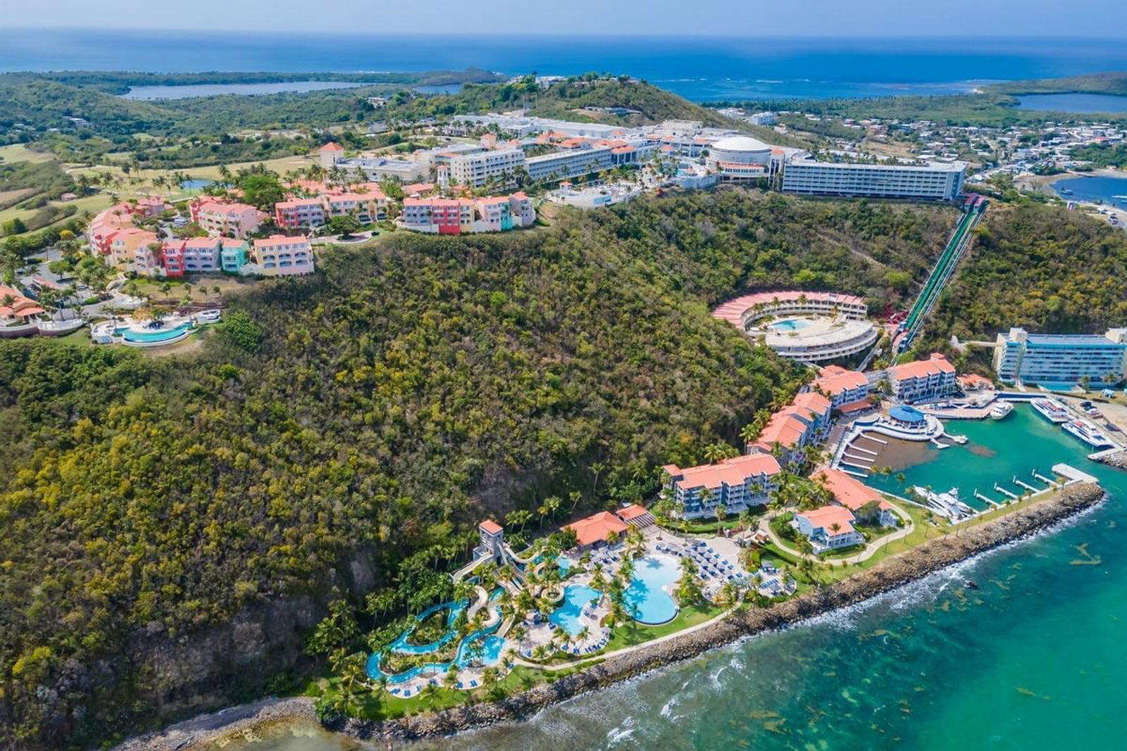El Conquistador aerial view