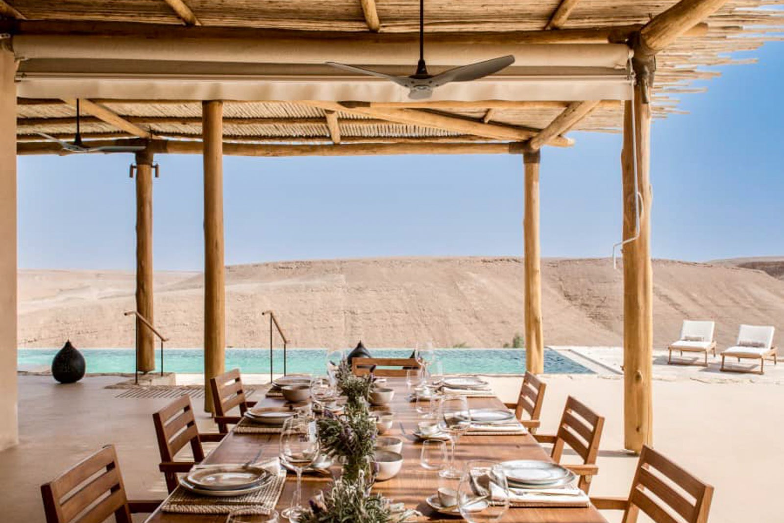 exterior of six senses Shaharut Israel
