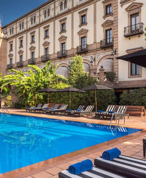 Hotel Alfonso XIII, a Luxury Collection Hotel, Seville pool view