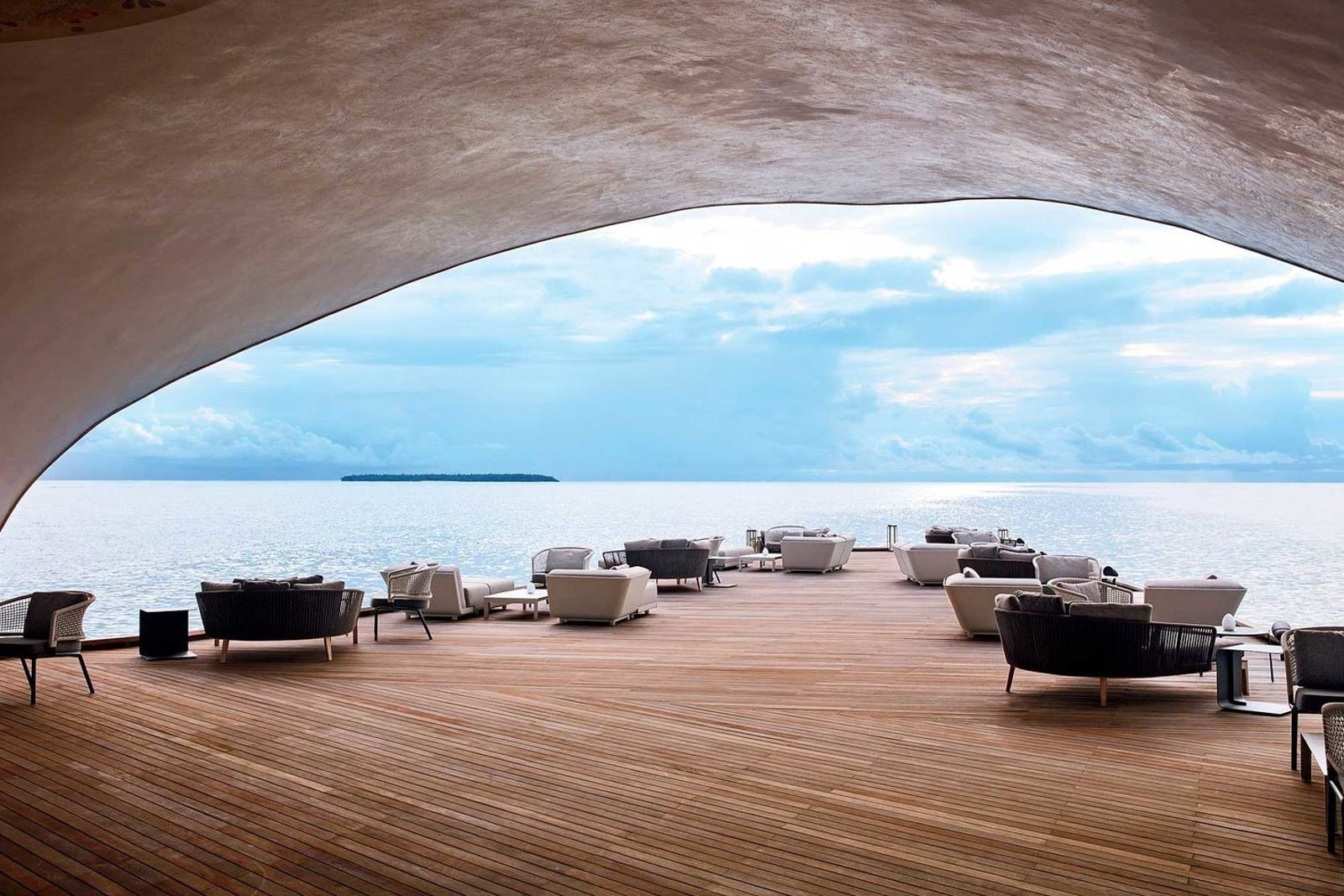 The St. Regis Maldives Vommuli Resort view