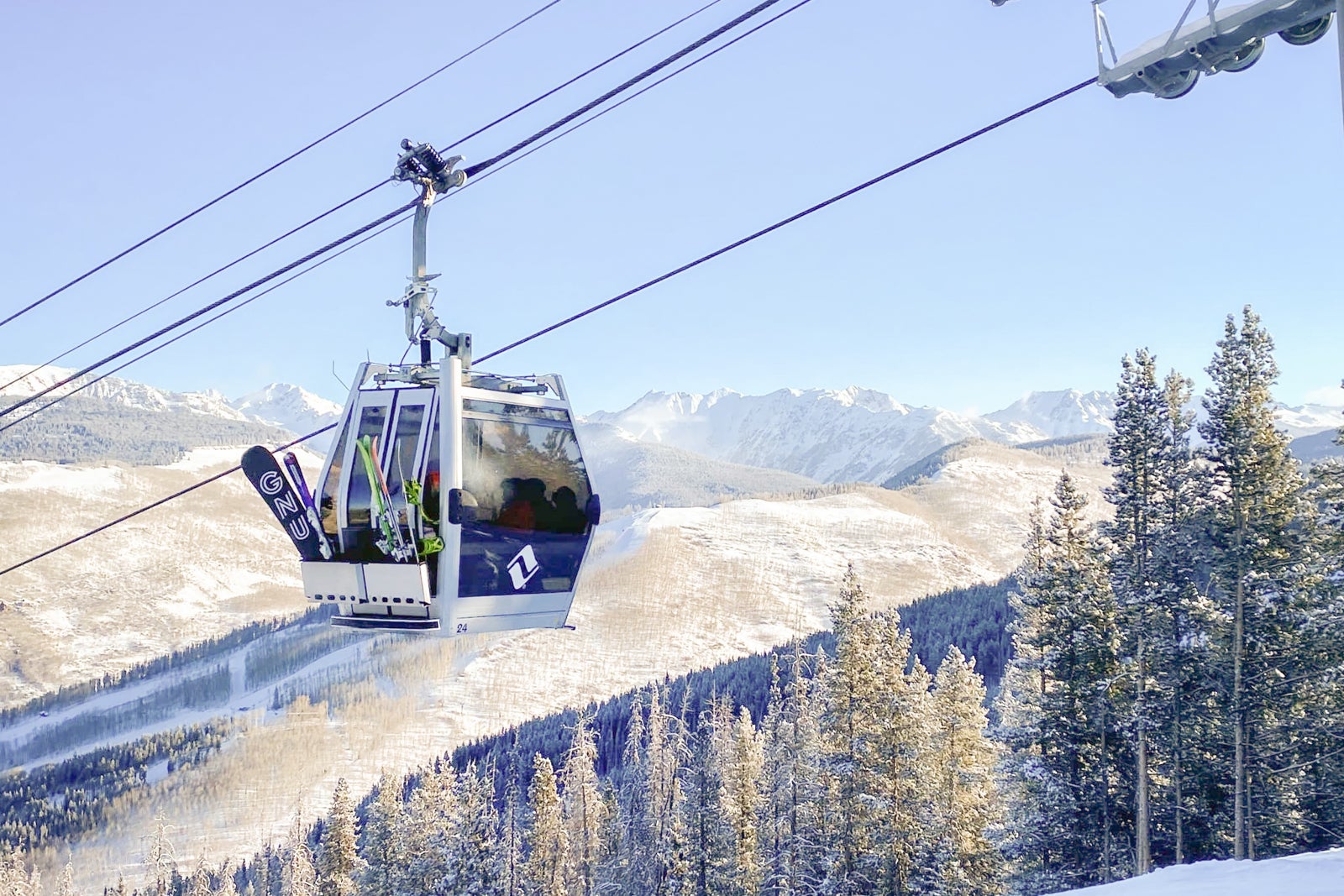 Ski lift view at the Arrabelle