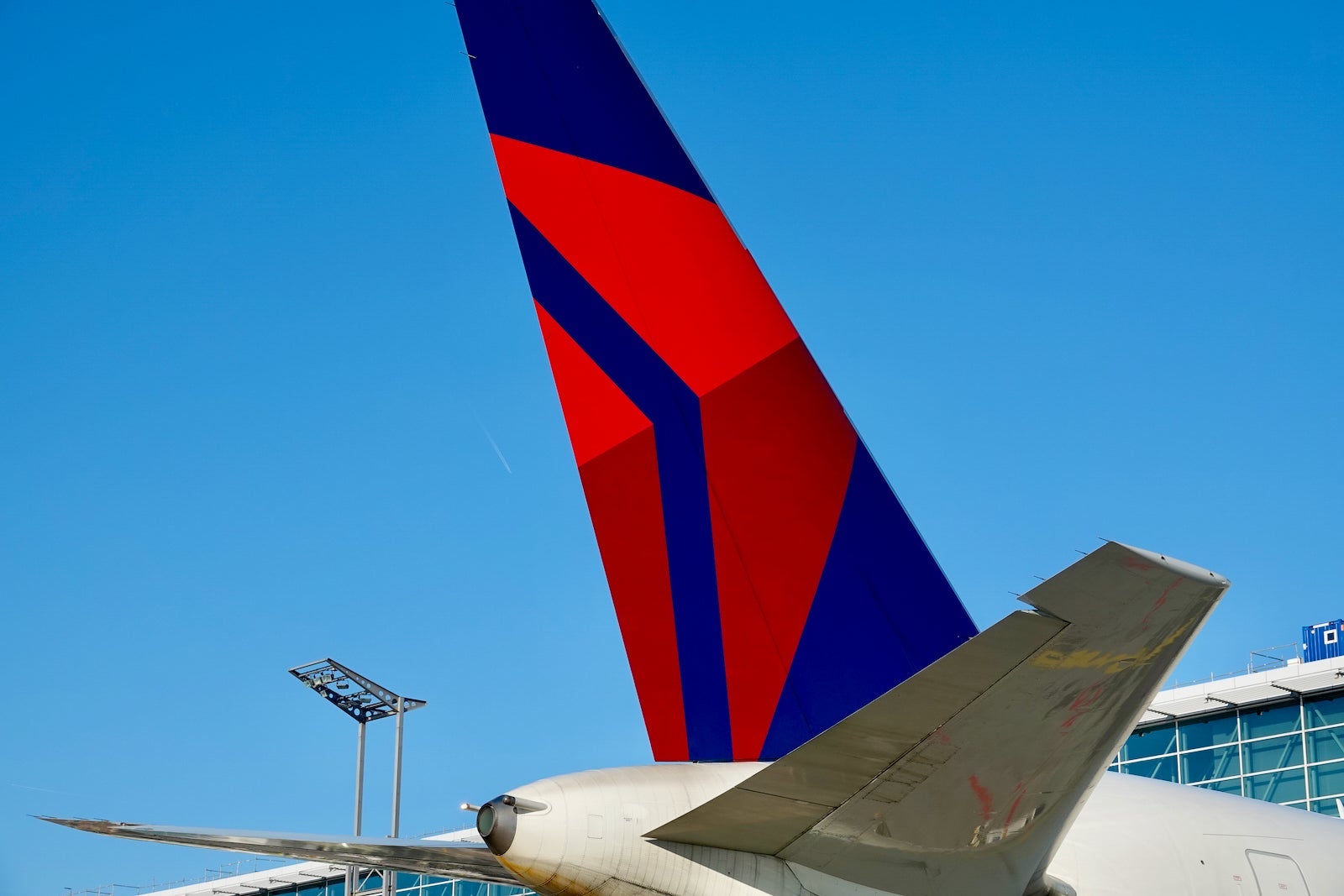 Delta Air Lines Airbus Tail Frankfurt