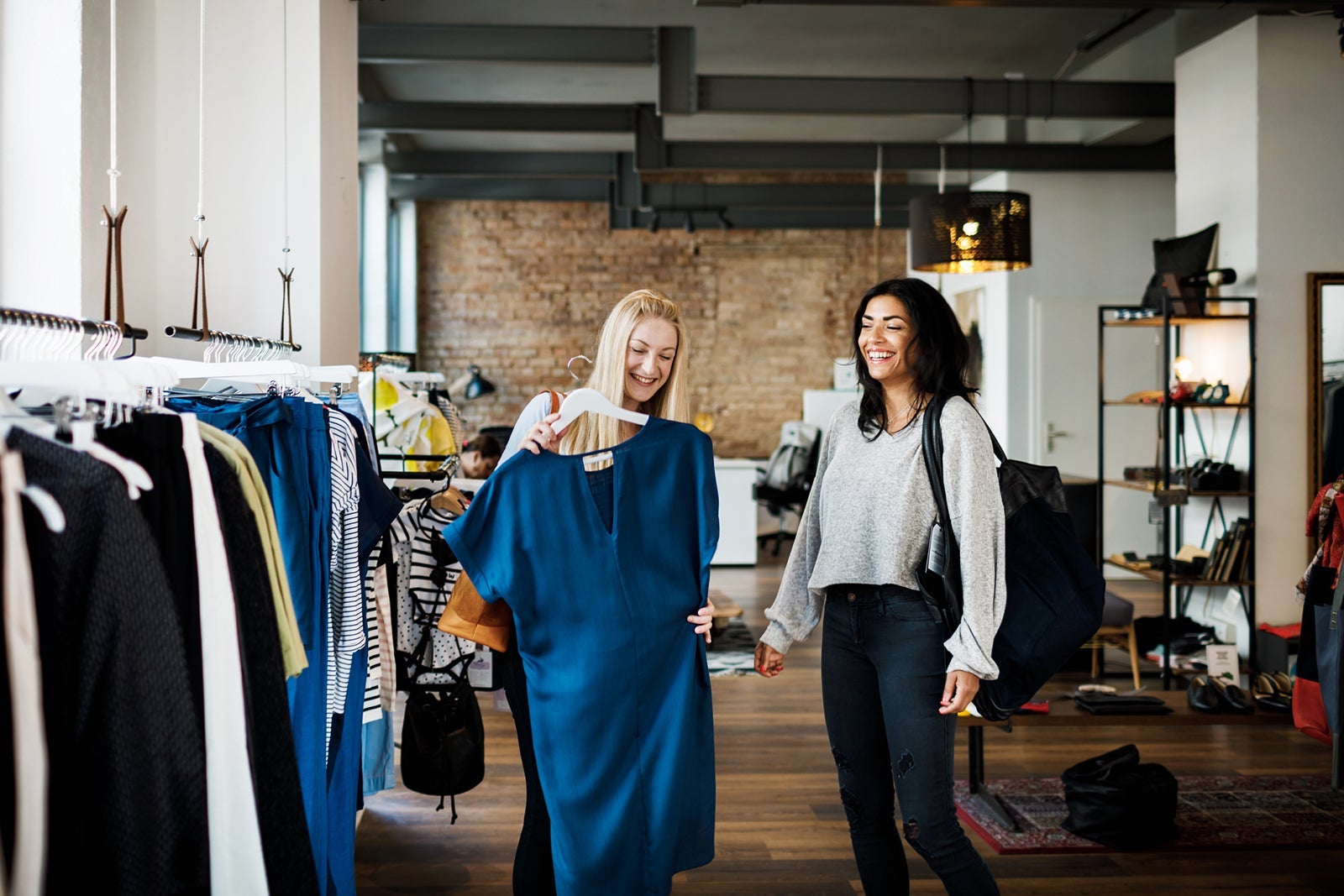 Women shopping