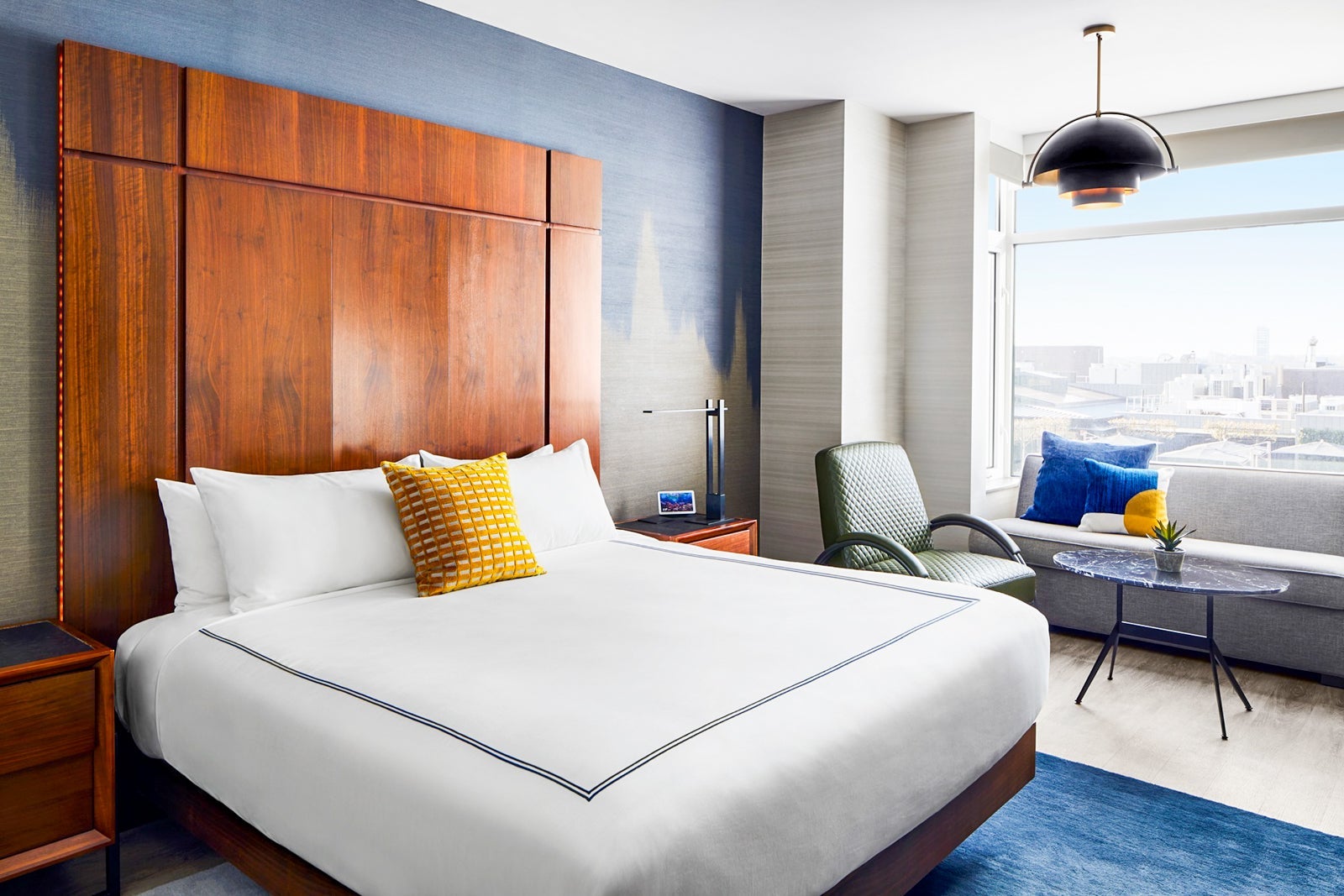 guest room at Gansevoort Meatpacking
