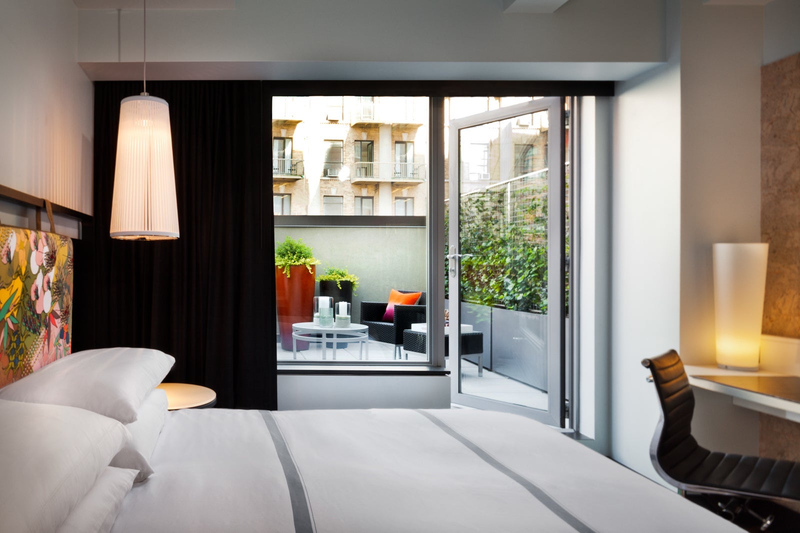 guest room at Hyatt Union Square