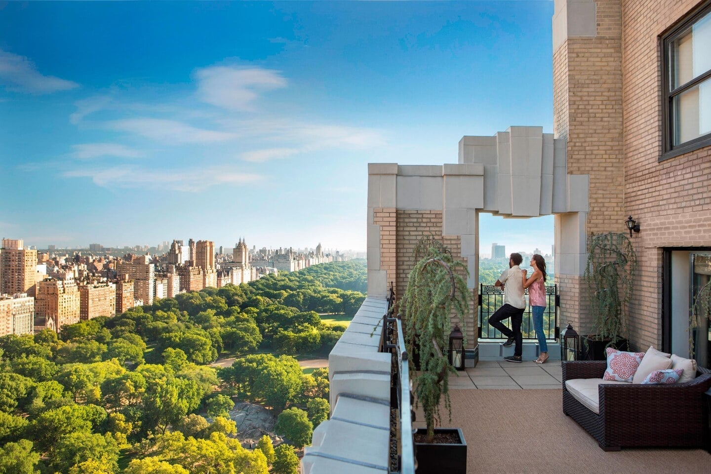 JW Marriott Essex House exterior and Central Park view
