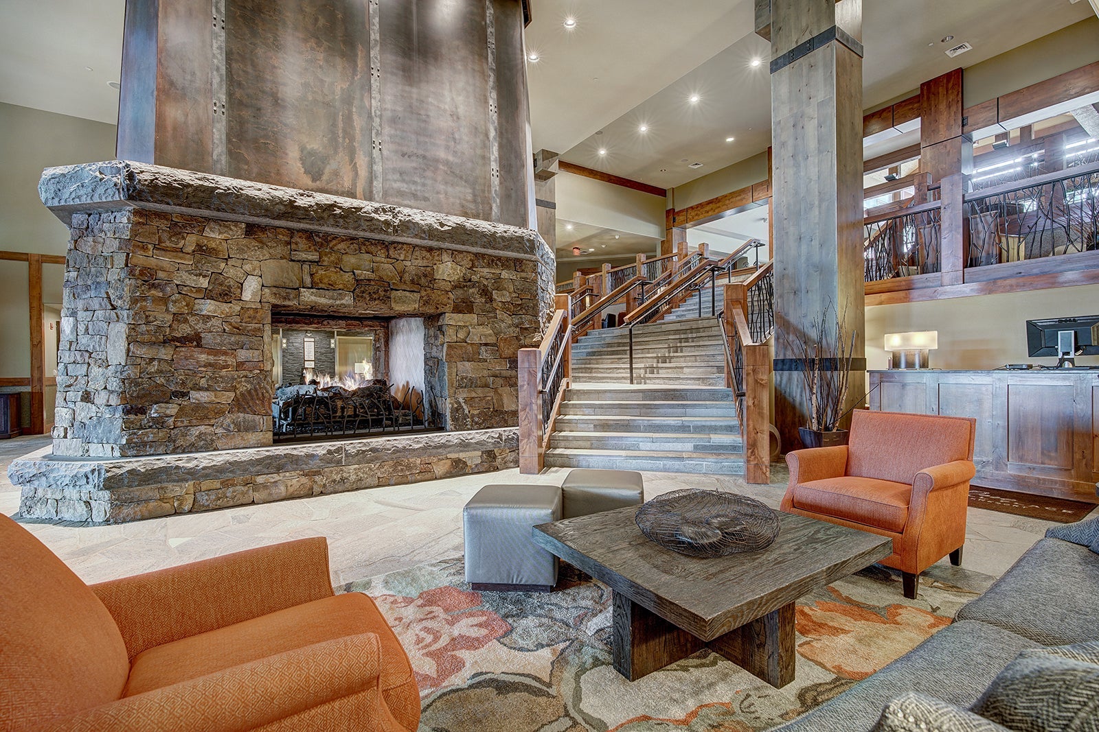 ski lodge interior