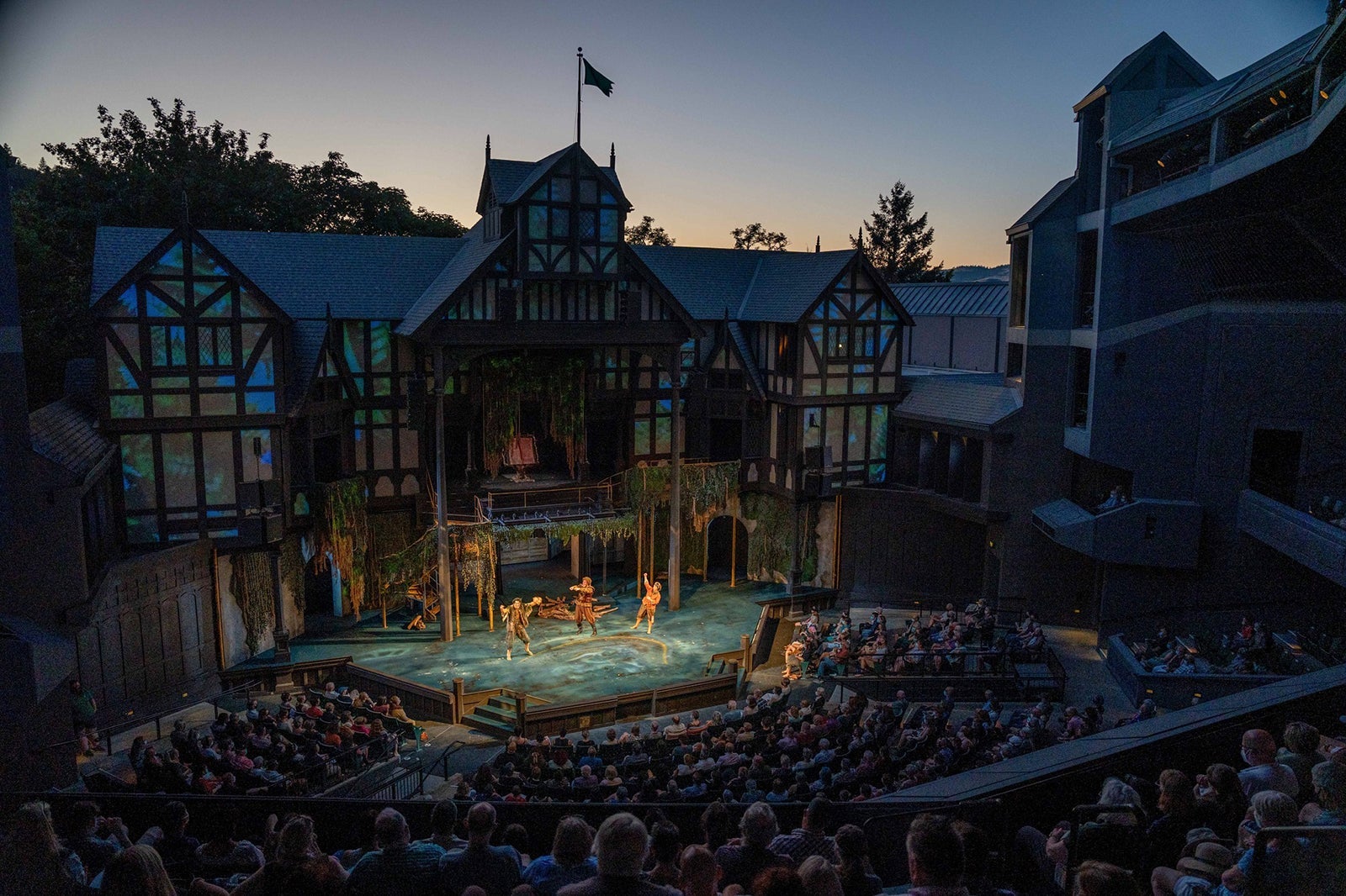 Ashland's Shakespeare festival runs every year from April to October.
