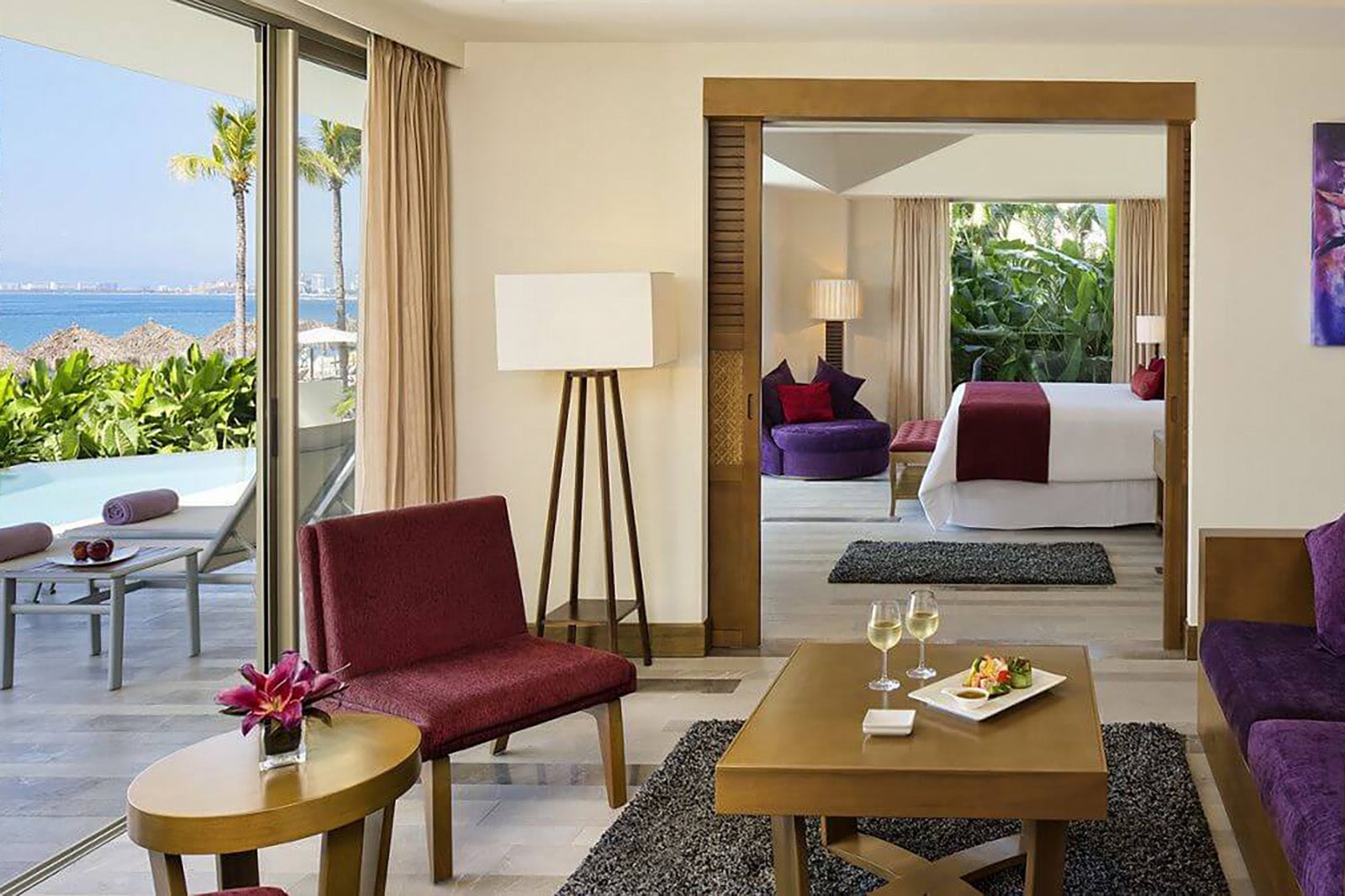 Room view at Secrets Vallarta Bay