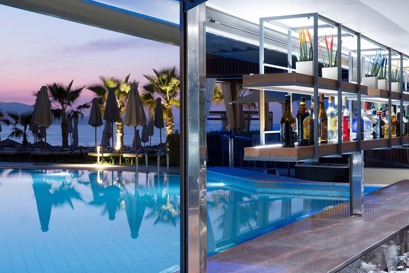 exterior of Thalassa Beach Resort