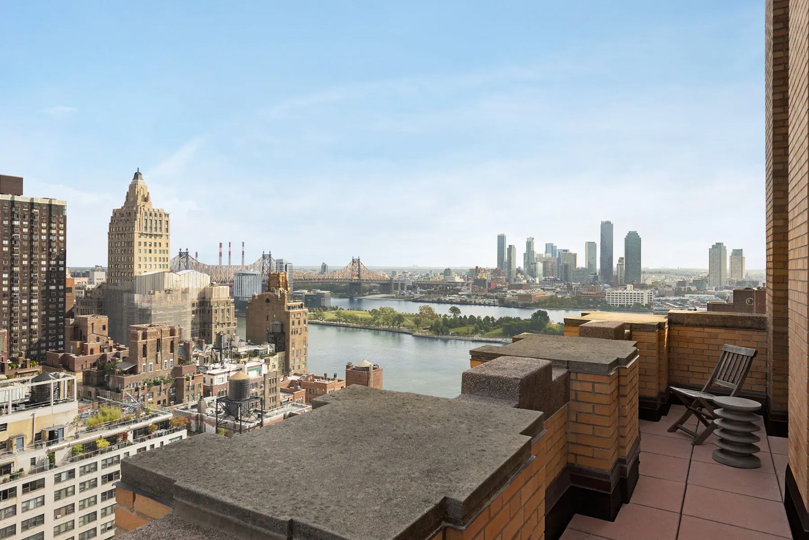 View of the city from The Beekman Tower, Trademark Collection