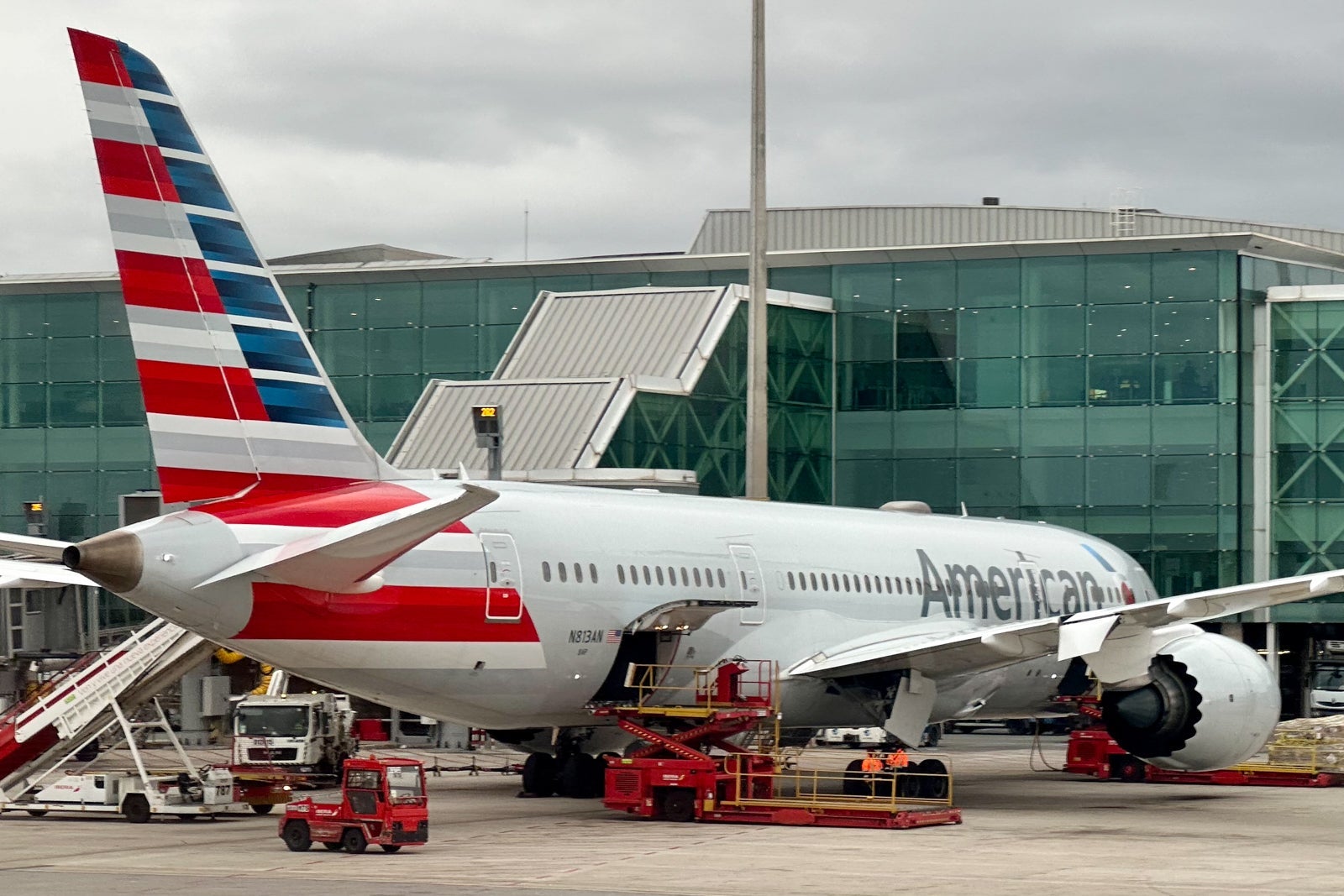 American Airlines Boeing 787 Dreamliner Barcelona BCN