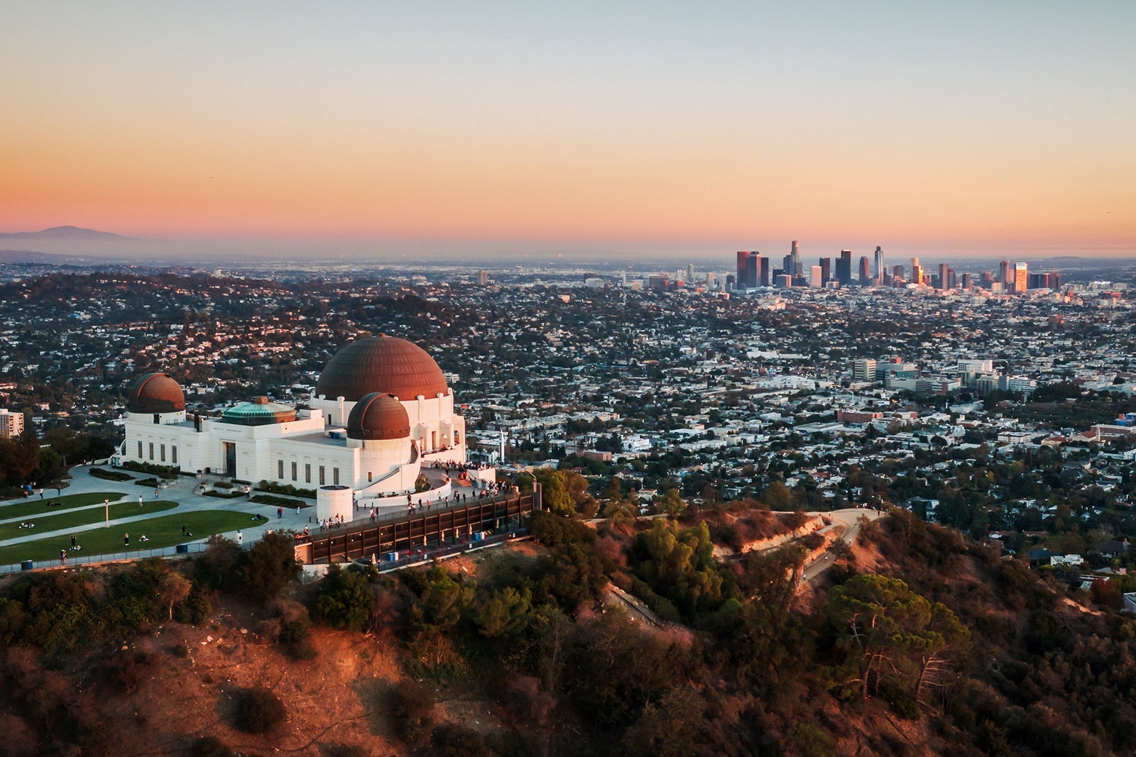 Los Angeles city skyline