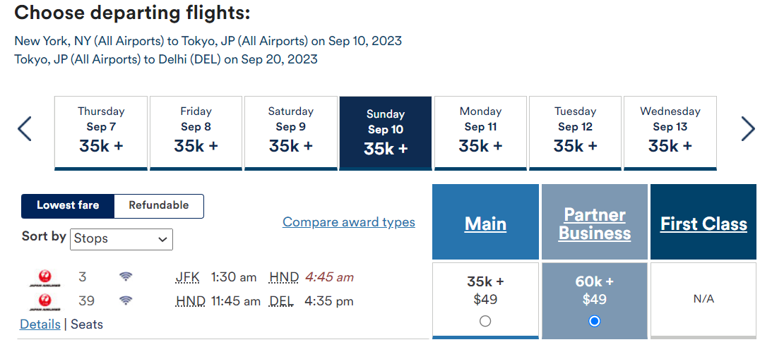 Booking an Alaska Mileage Plan award