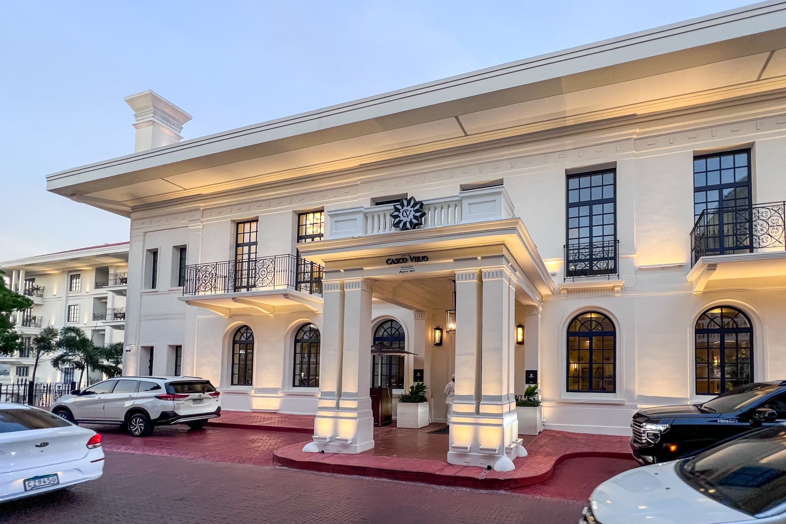 exterior of Sofitel hotel