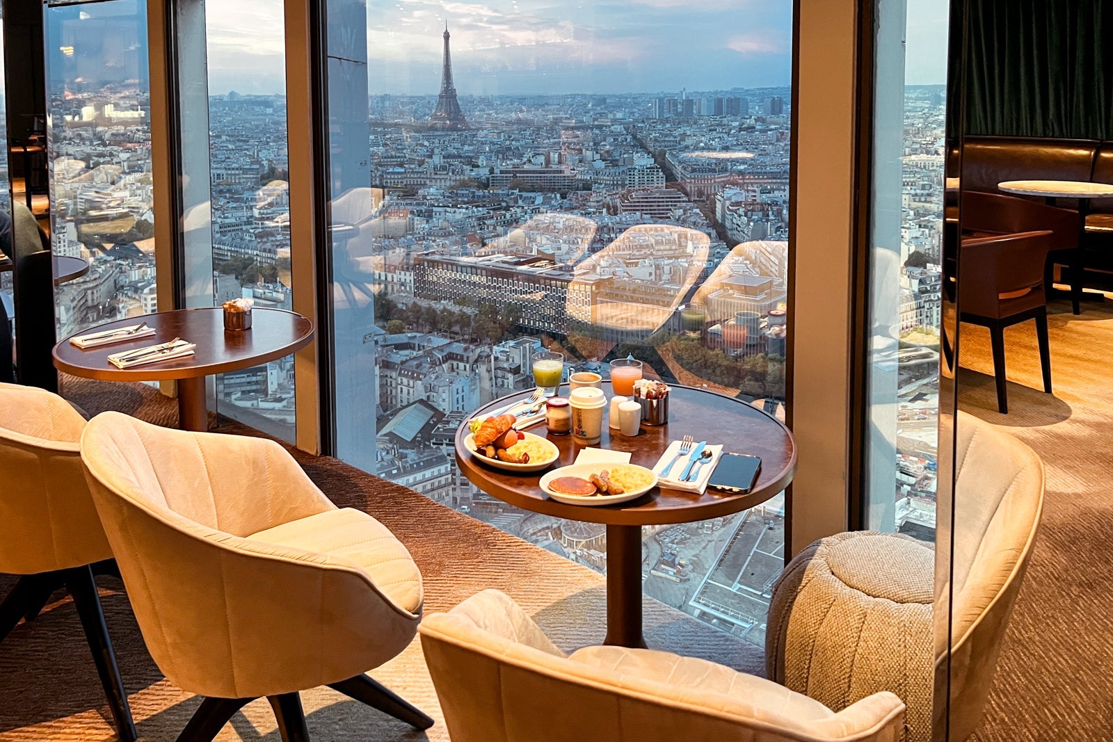 view of paris from window