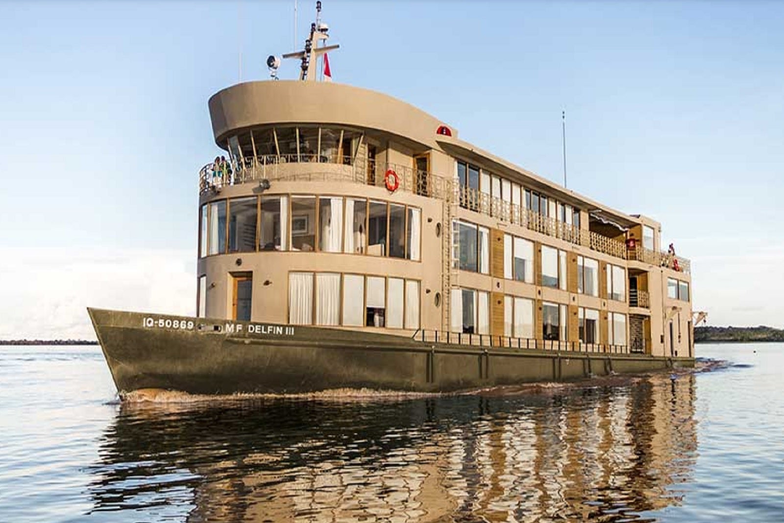 Amazon river cruise ship