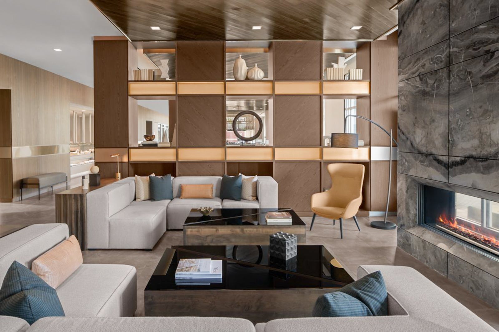 The lobby of the AC Hotel Bozeman