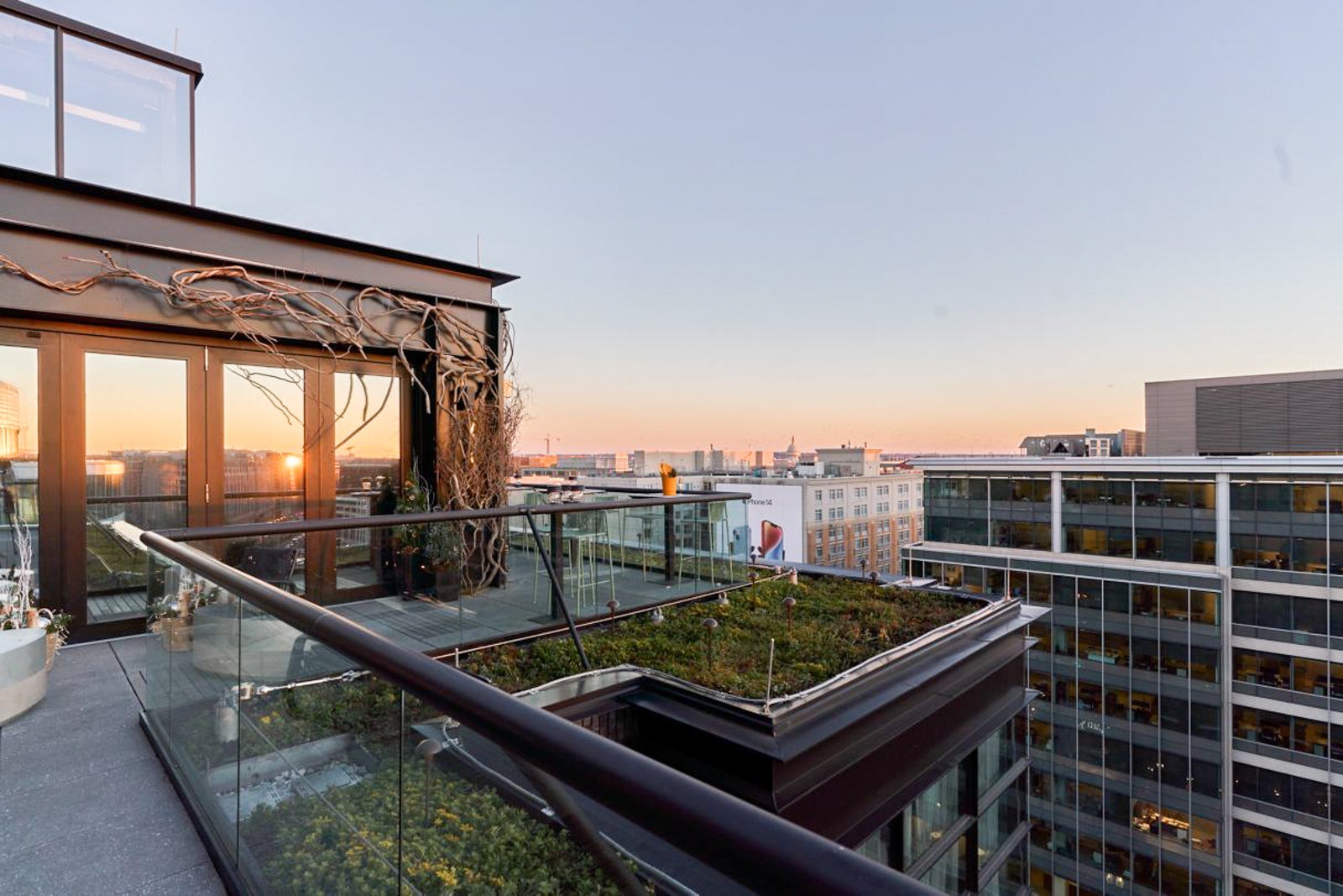 The rooftop of the AC Hotel Washington D.C. Convention Center