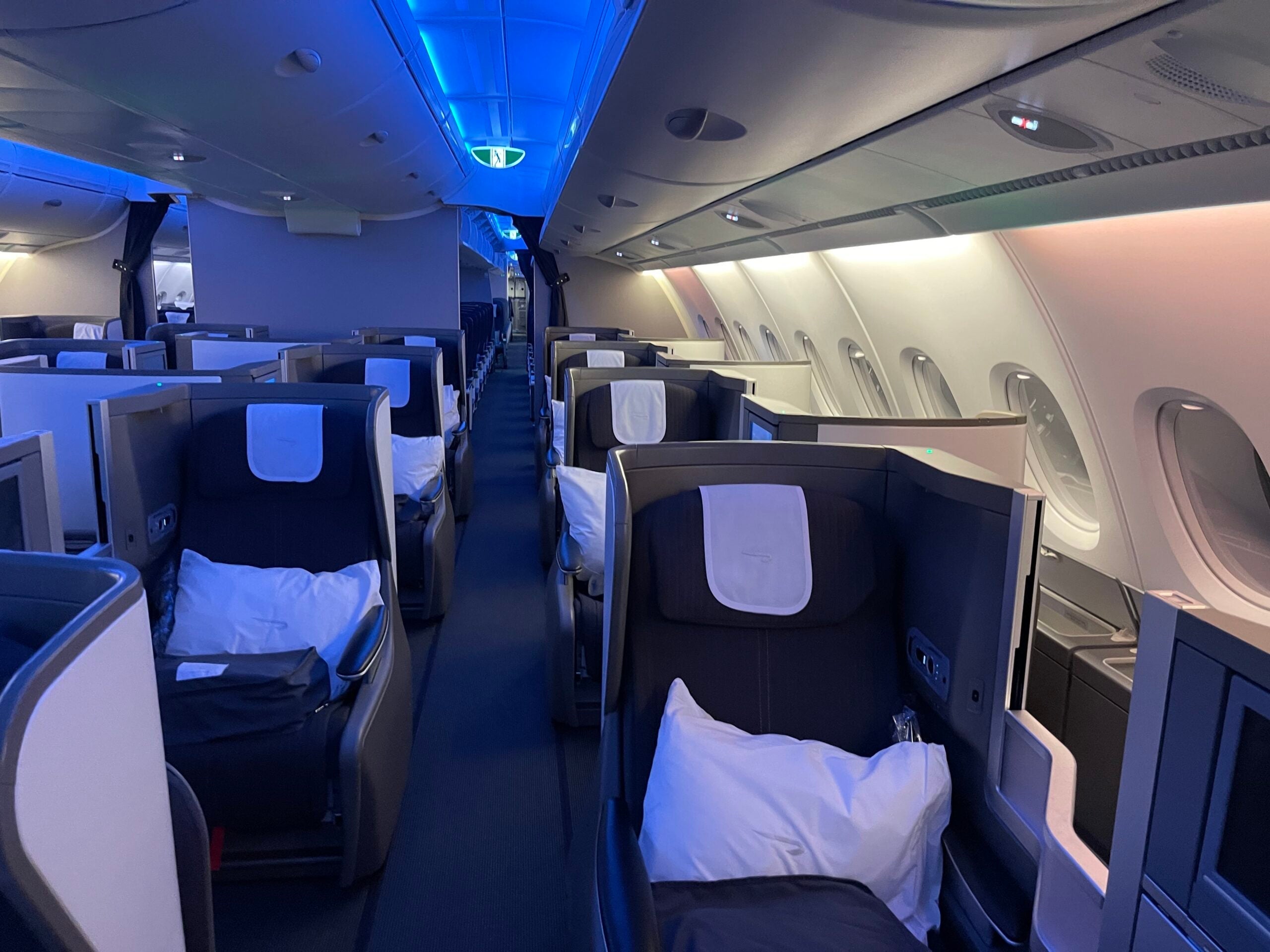 British Airways Airbus A380 Club World business class