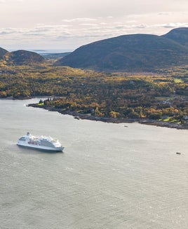 Regent Seven Seas Navigator in Arcadia, Maine