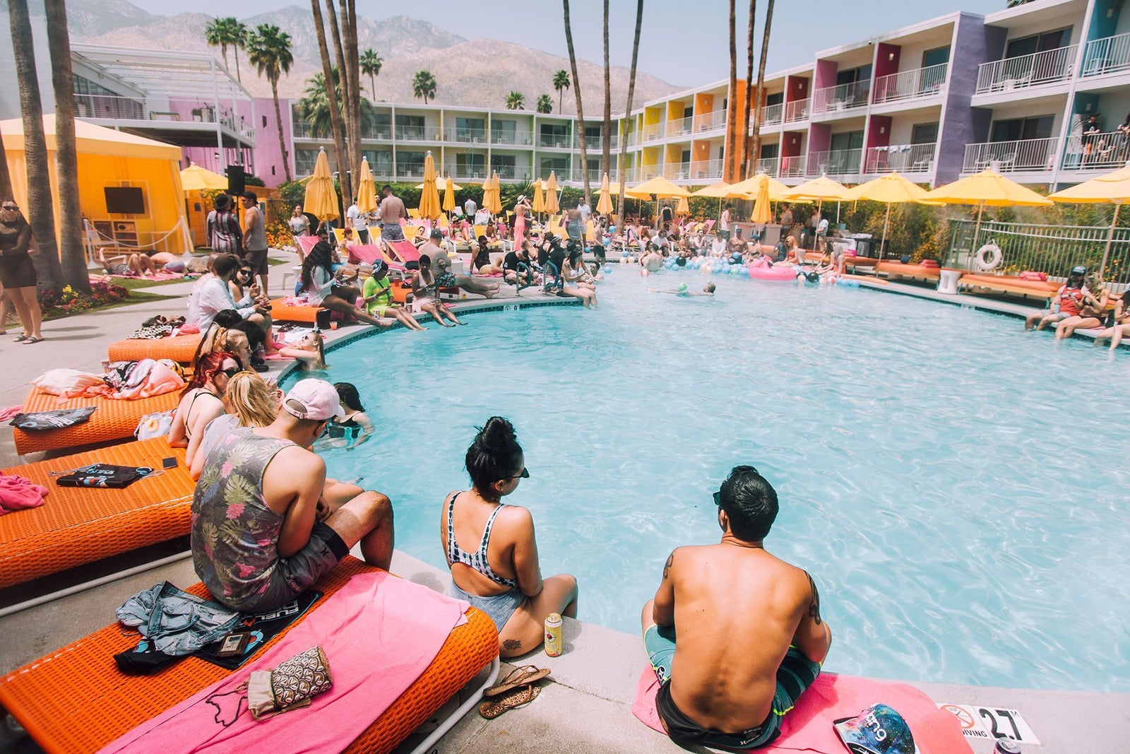 pool at The Saguaro Palm Springs