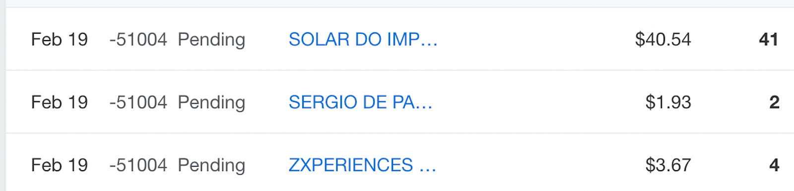 business names and earning rates using Amex cards for purchases