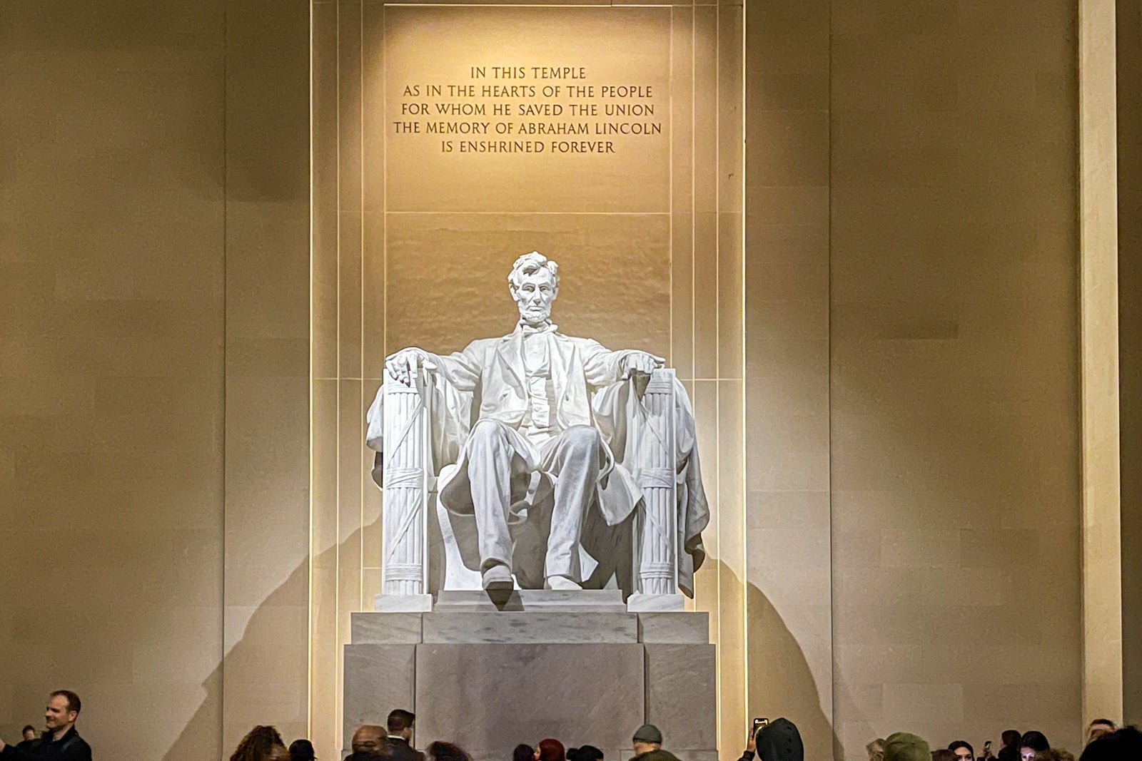 Lincoln Memorial DC at night