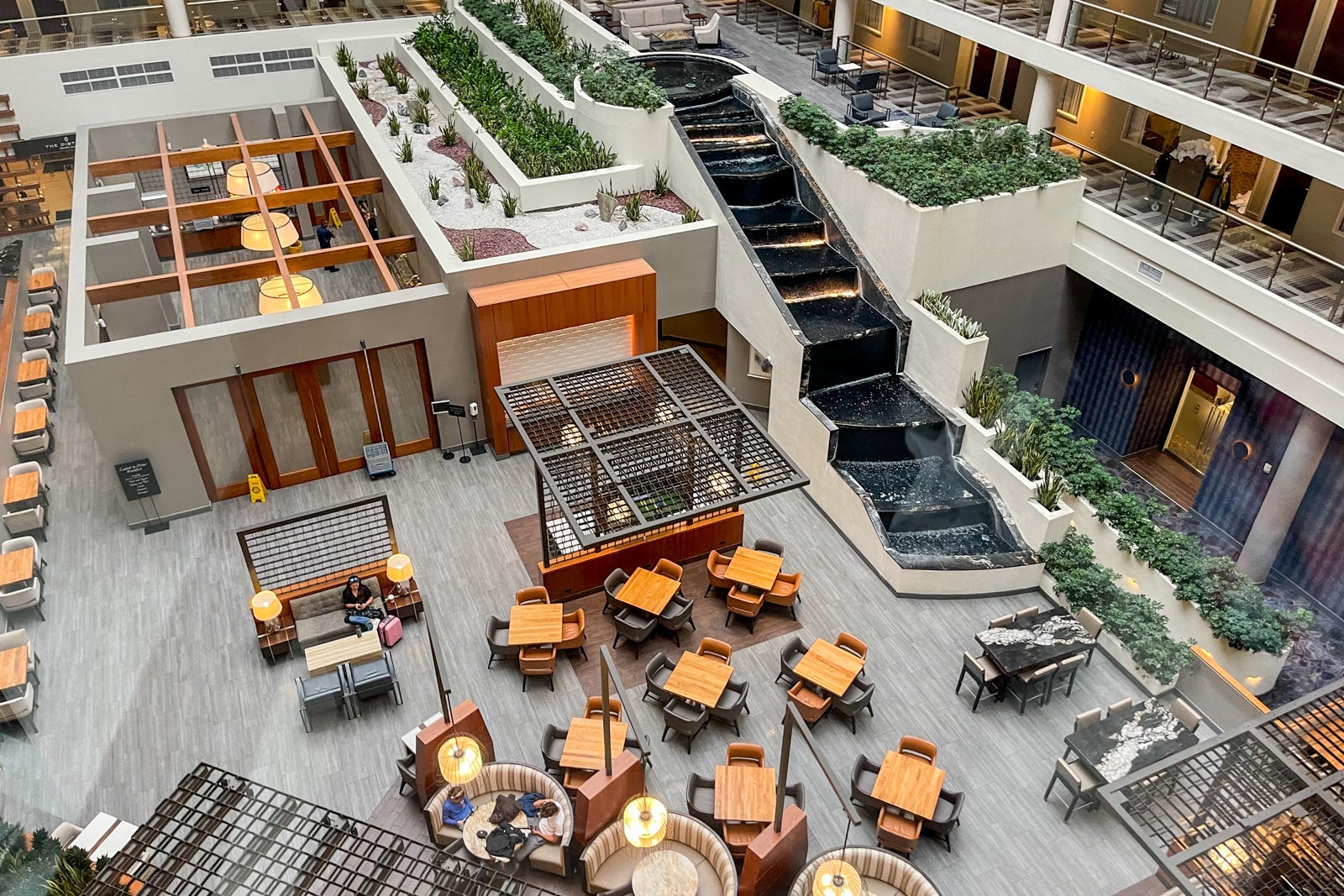 District Tap restaurant aerial view