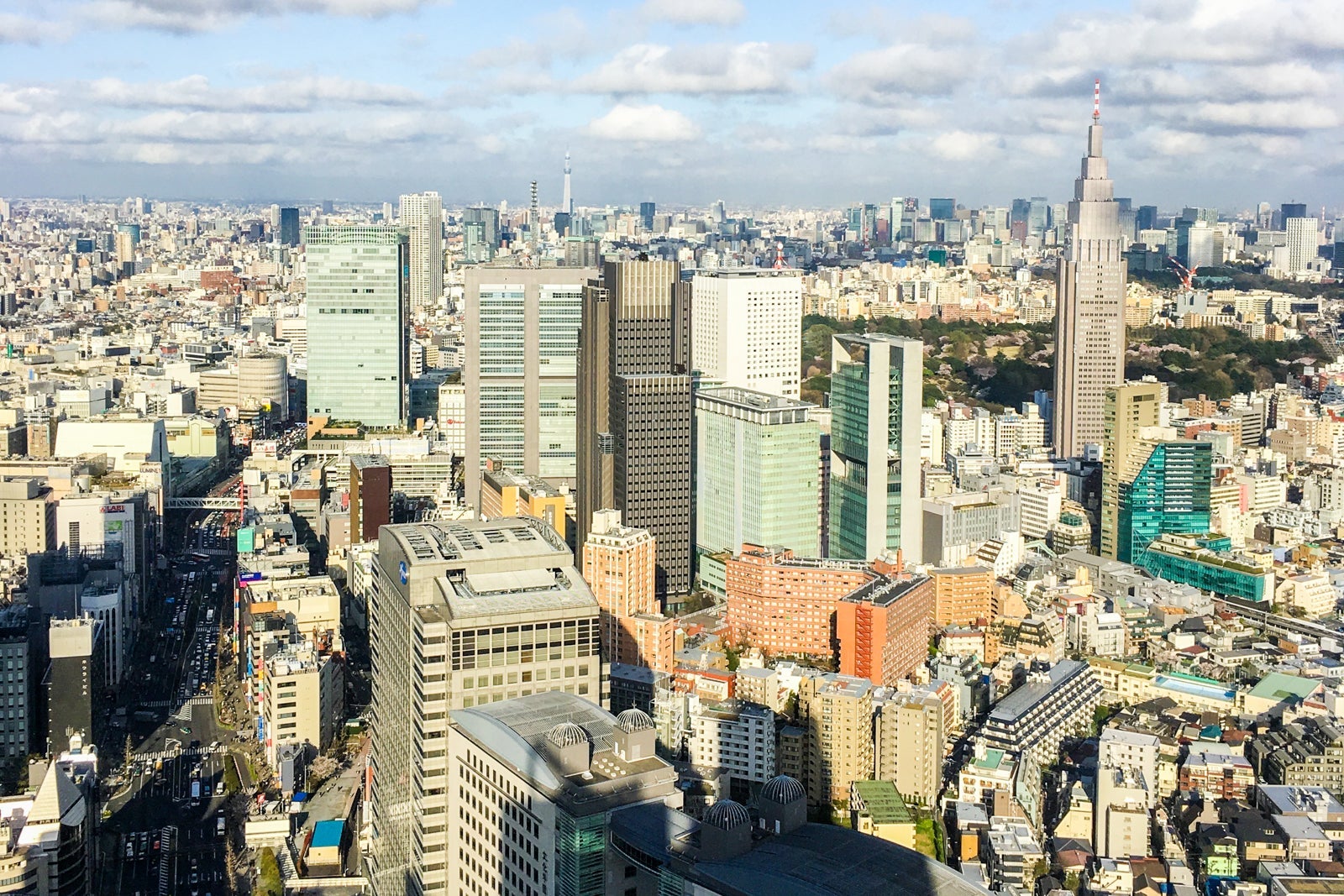 tokyo skyline