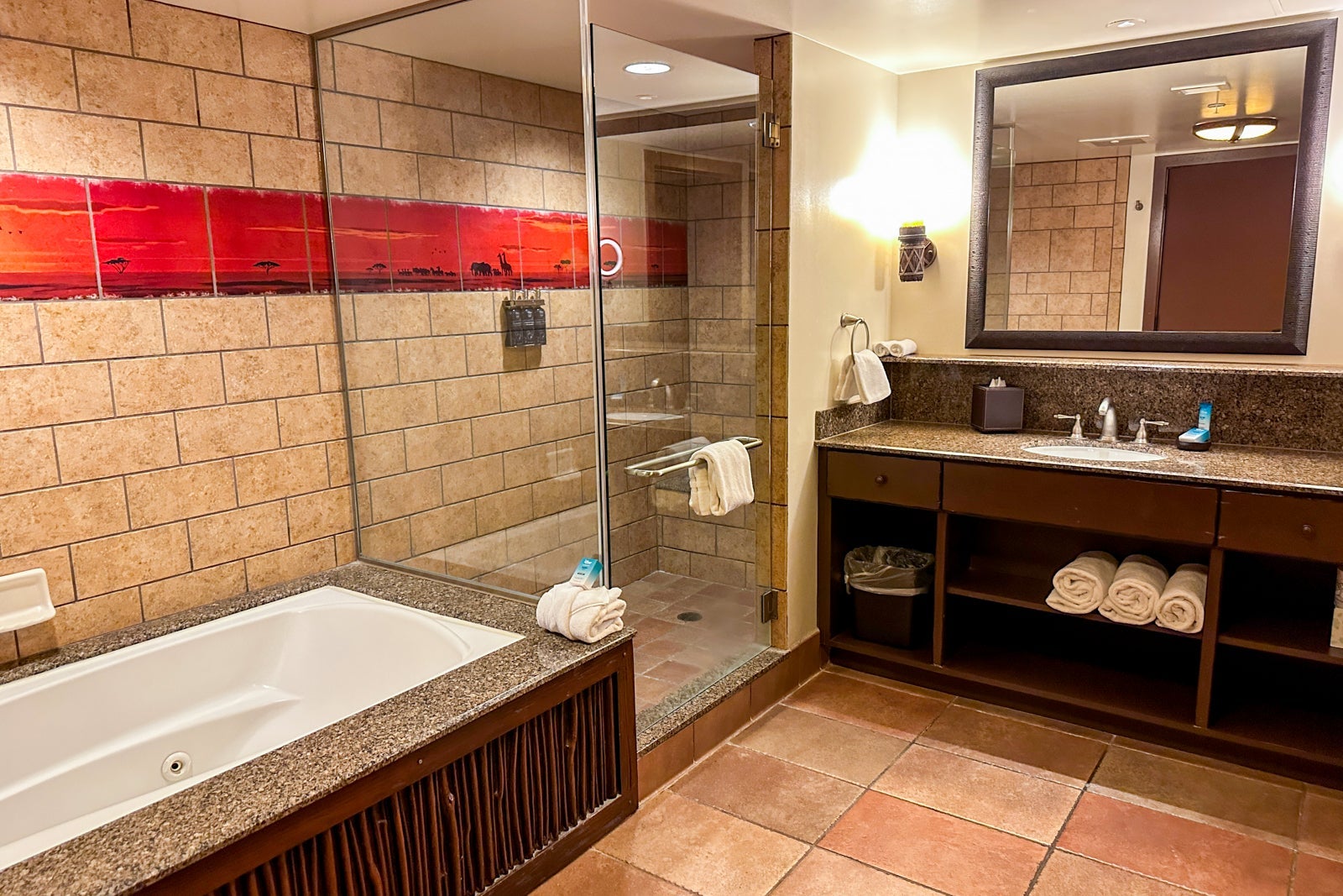hotel bathroom
