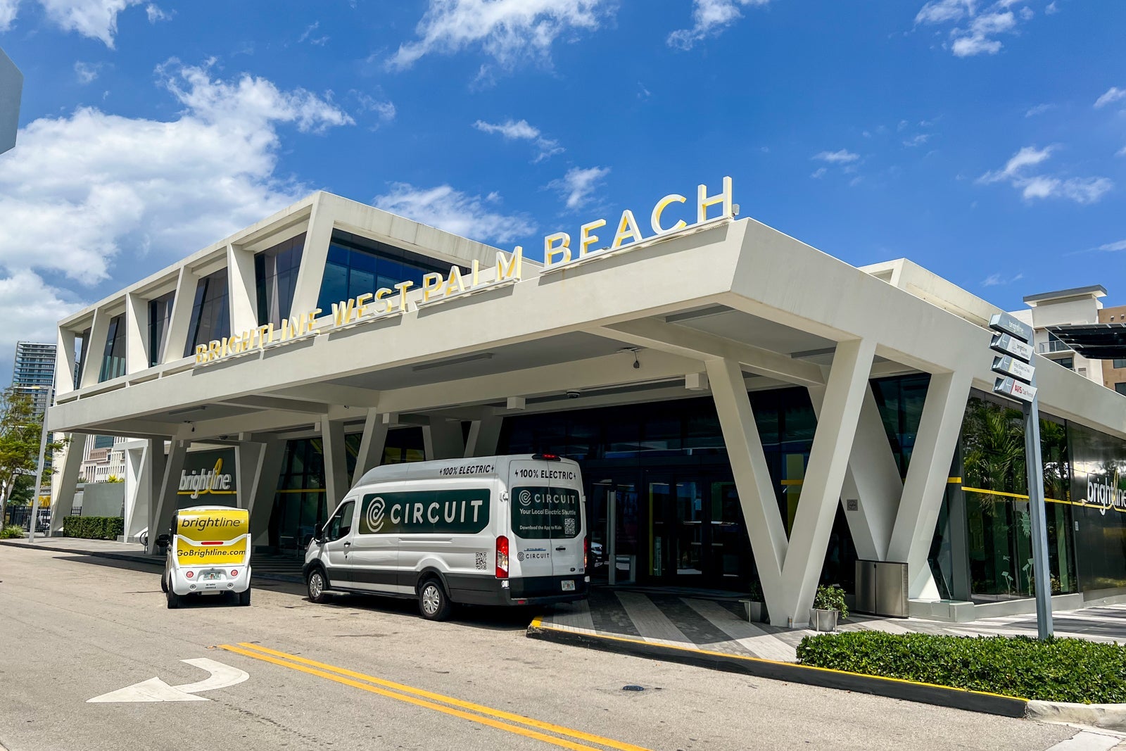 Brightline train terminal