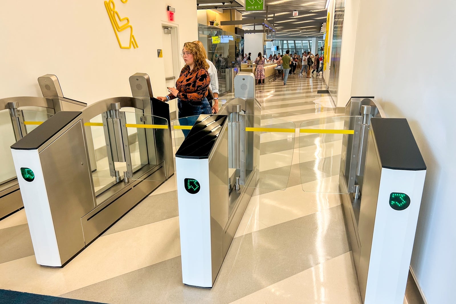 Brightline Orlando train lounge